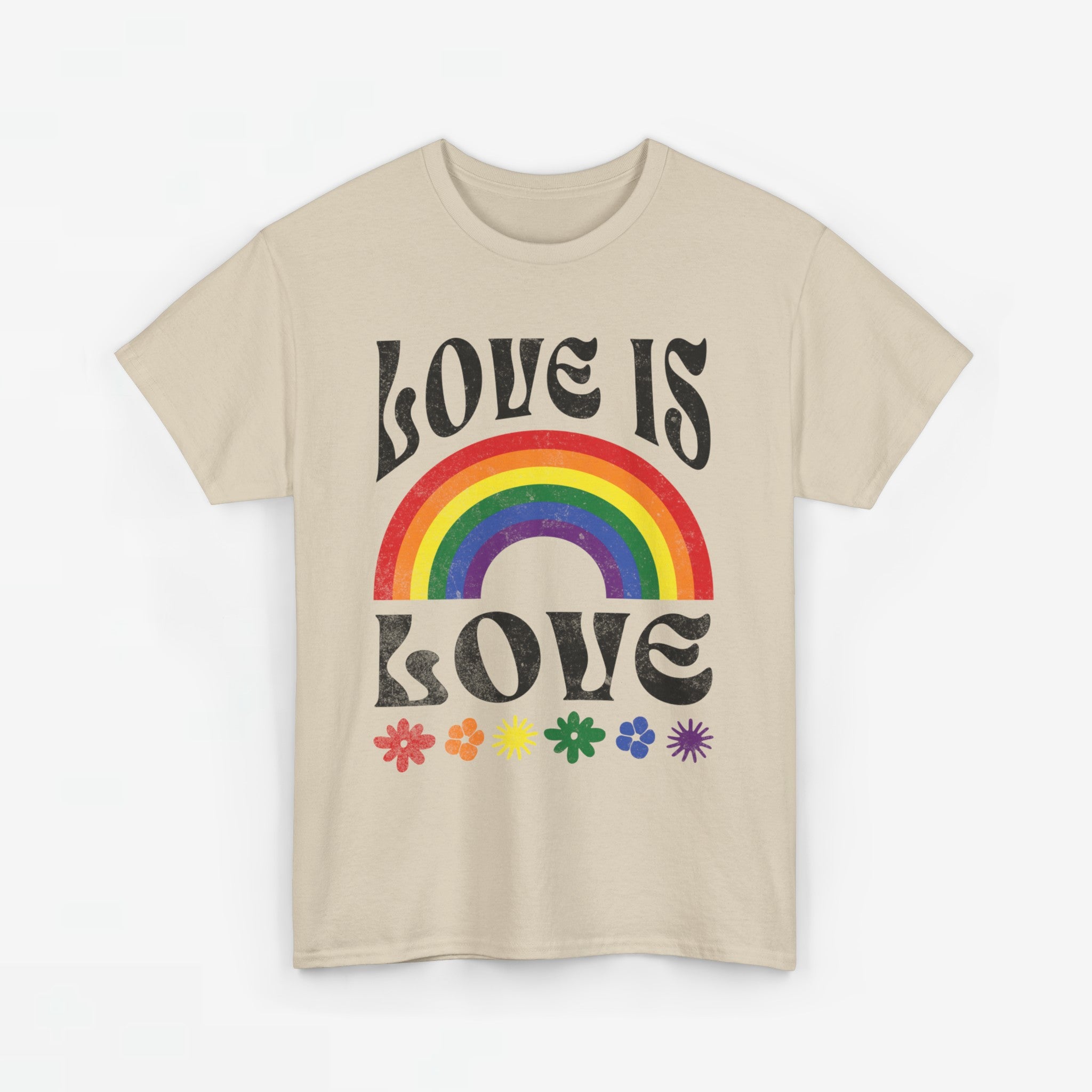 Gay Pride T-shirt - Love is love- Oversized #53