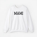 Witte sweater met 'MAMI' op de borst