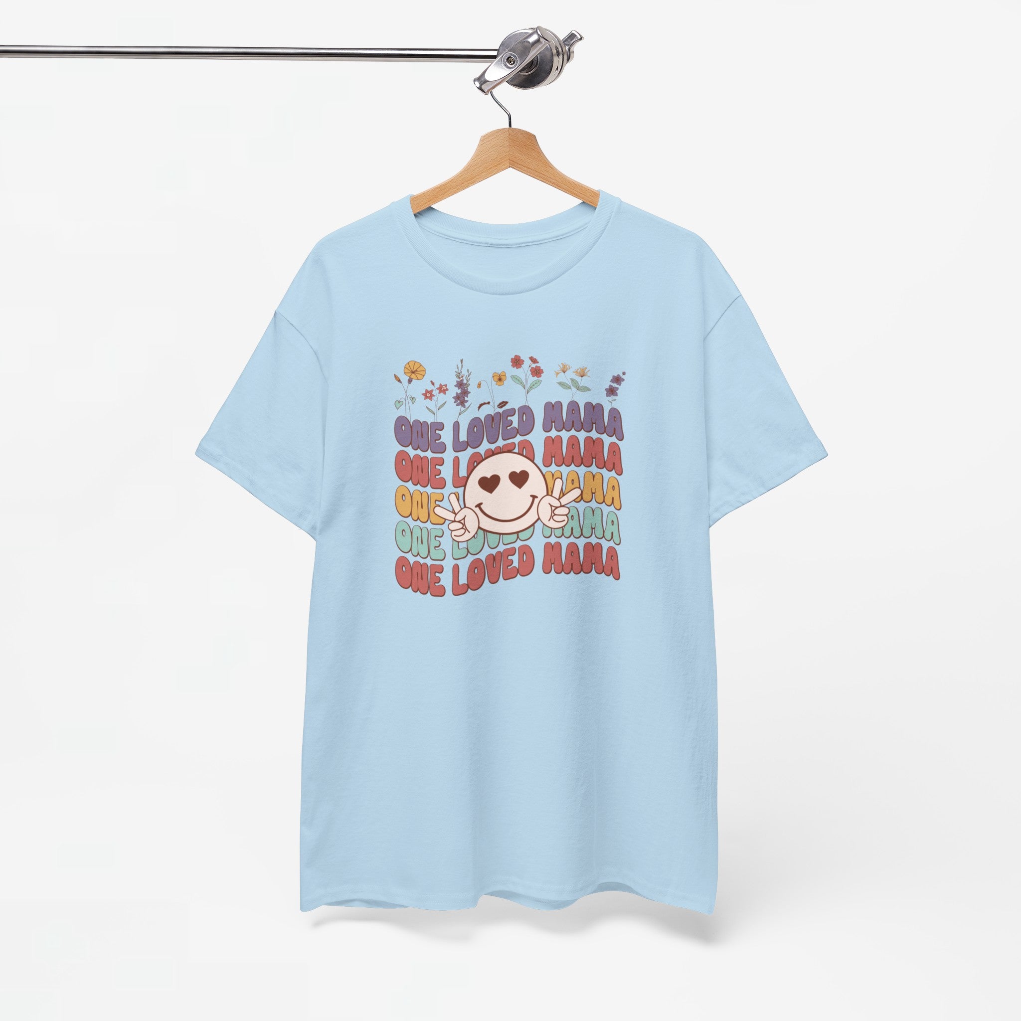 Moederdag Mama Cadeau - T-shirt - One Loved Mama - Oversized - #52