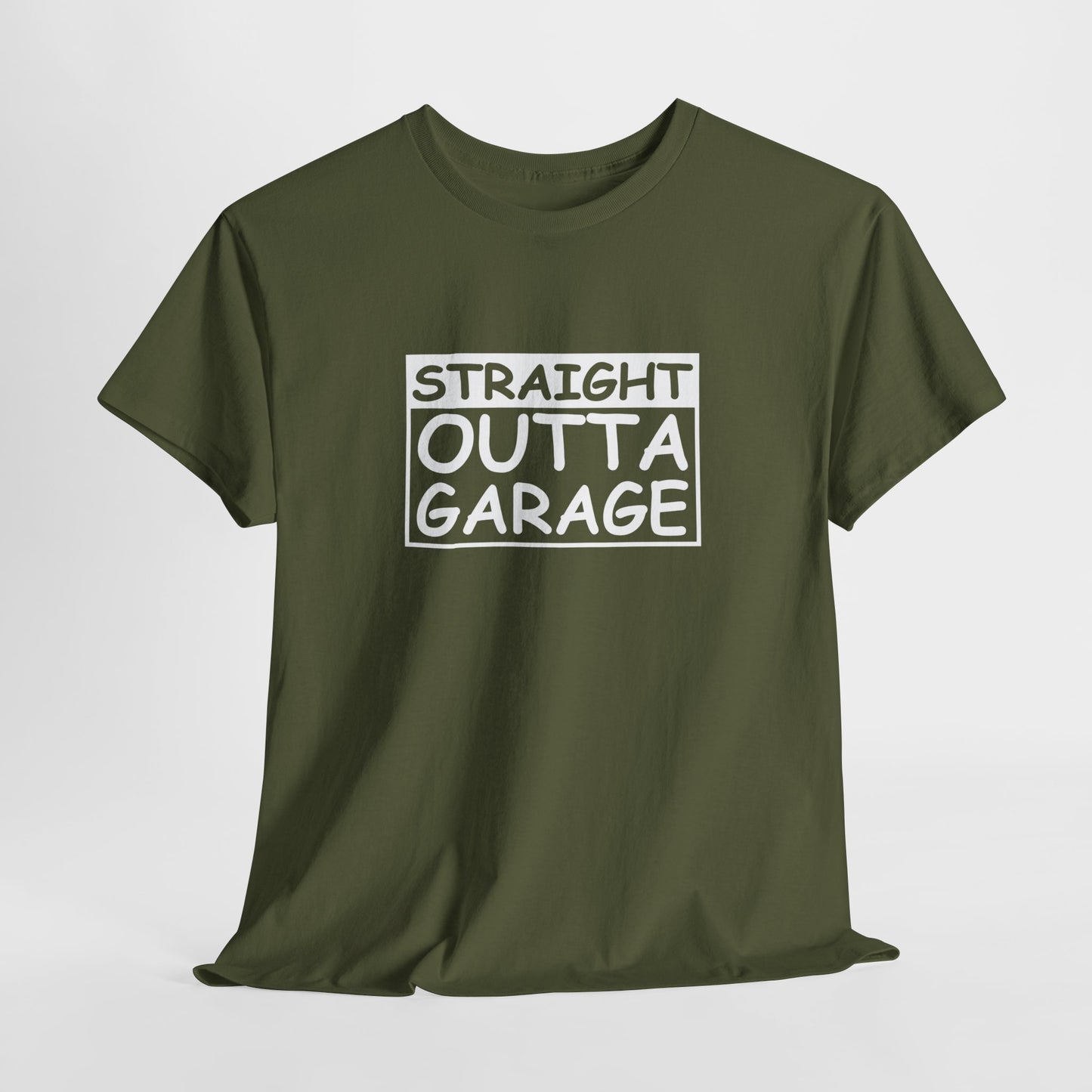 Vaderdag Papa Cadeau - T-shirt - Straight Outta Garage - Oversized #59