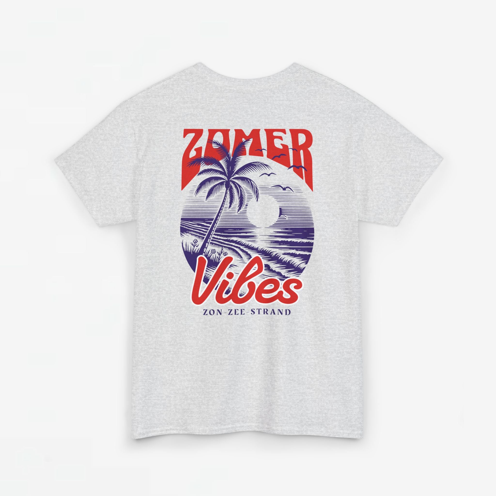Zomer T-shirt voor Heren - Skrrtshirt Zomervakantie Oversized Tee #1 - Zomer Vibes