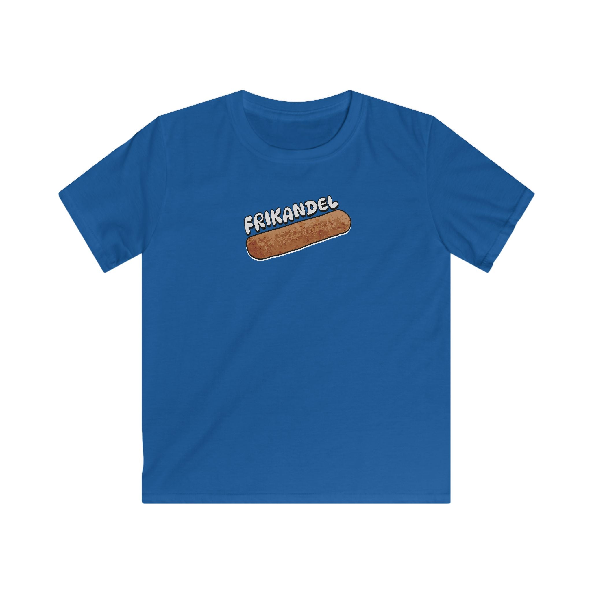 Frikandel Cartoon | Front Print | Koningsdag Kinder T-shirt