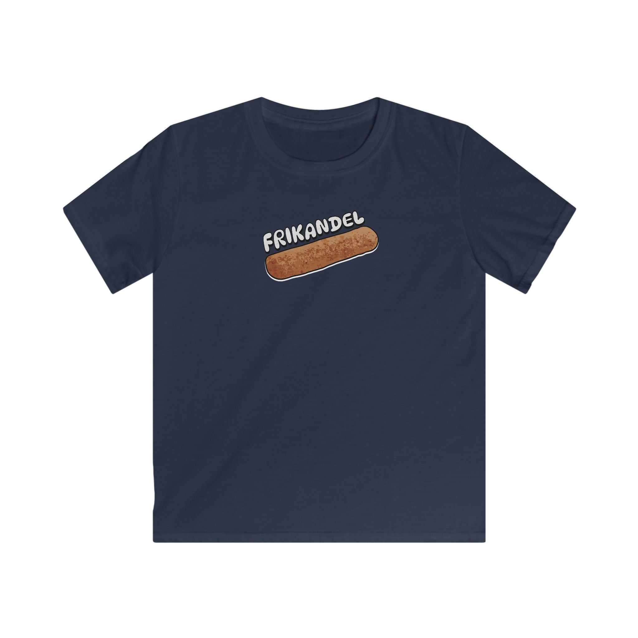 Frikandel Cartoon | Front Print | Koningsdag Kinder T-shirt