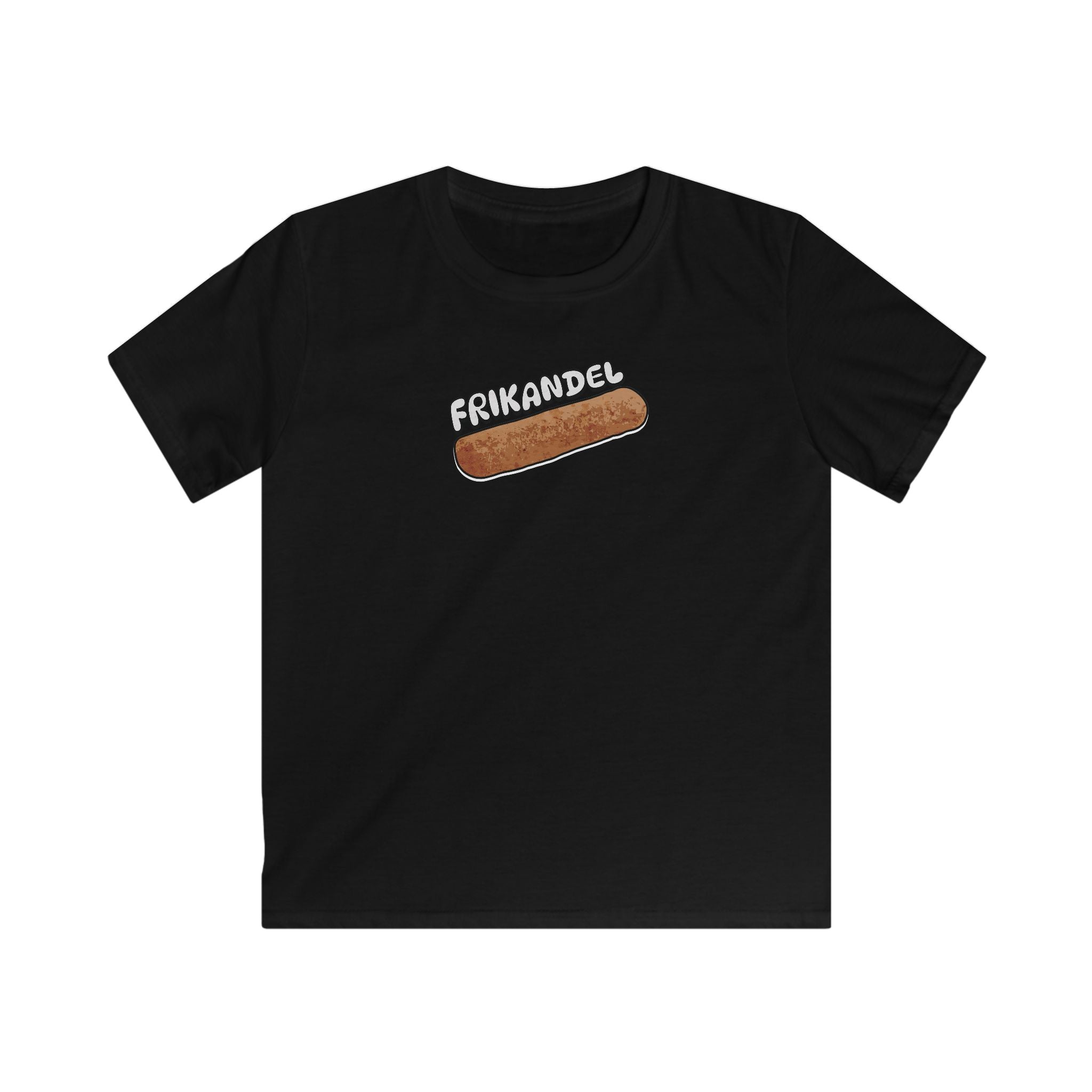 Frikandel Cartoon | Front Print | Koningsdag Kinder T-shirt