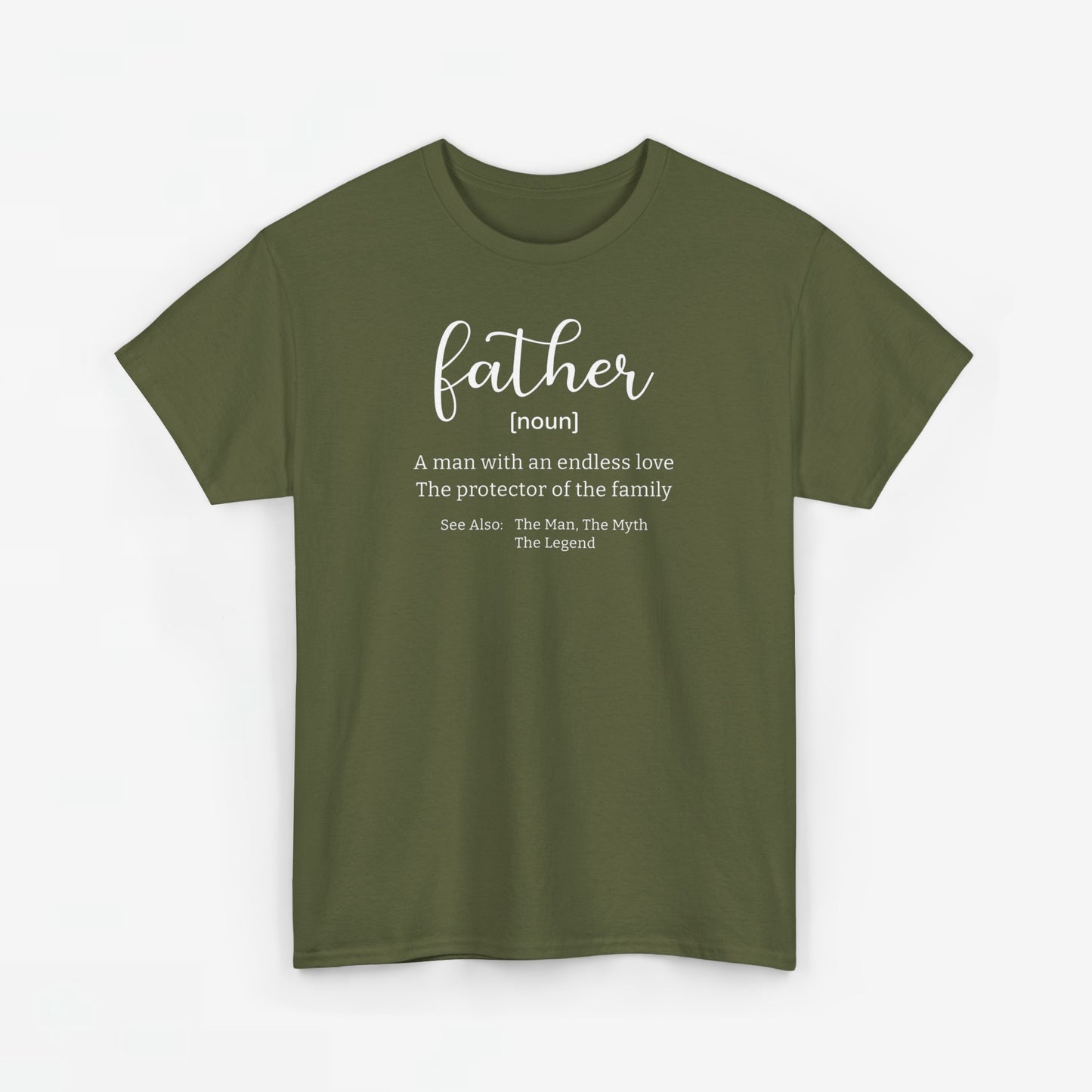 Vaderdag Papa Cadeau - T-shirt - Father Definition - Oversized #9