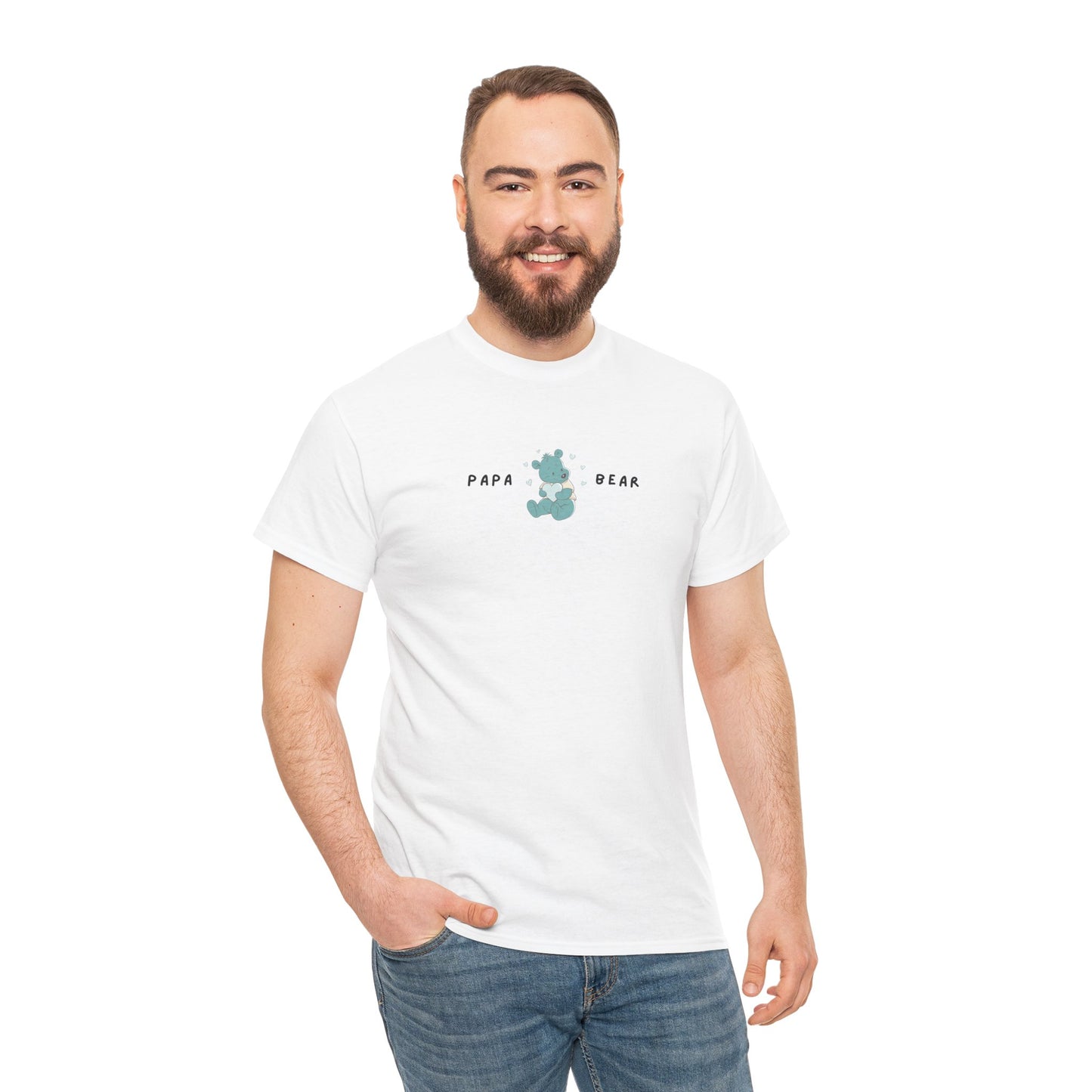 Vaderdag Papa Cadeau - T-shirt - Papa Bear - Oversized - #63