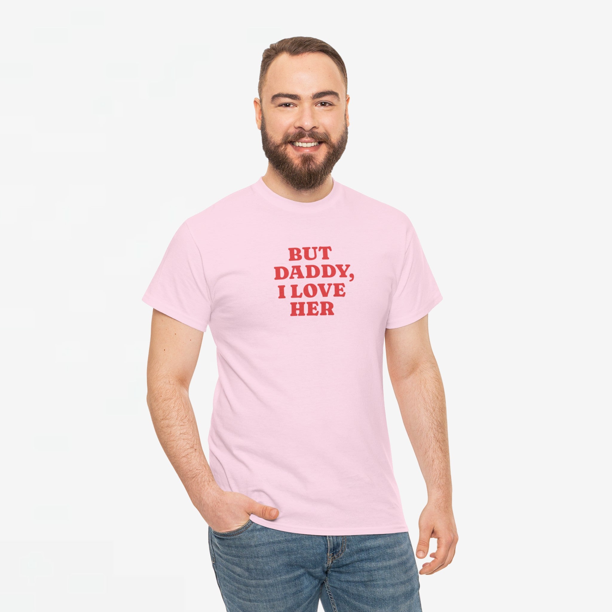 Gay Pride T-shirt - But Daddy, I love Her - Oversized Tee