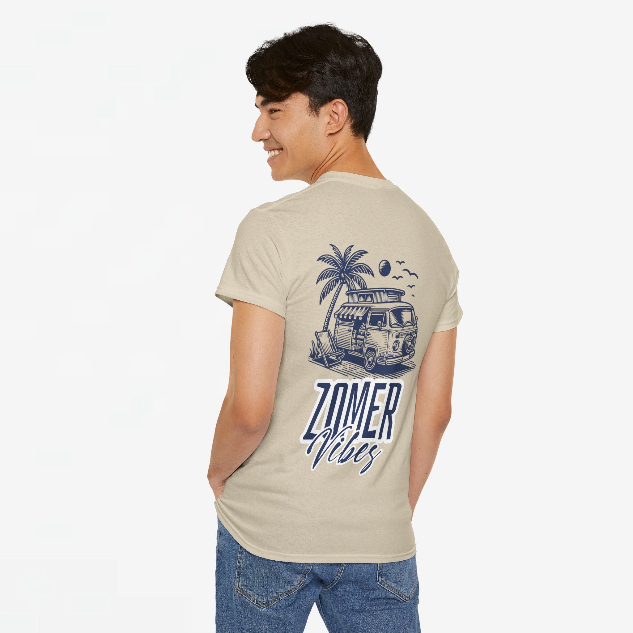 Zomer T-shirt voor Heren - Skrrtshirt Zomervakantie Oversized Tee #7 - Zomer Vibes