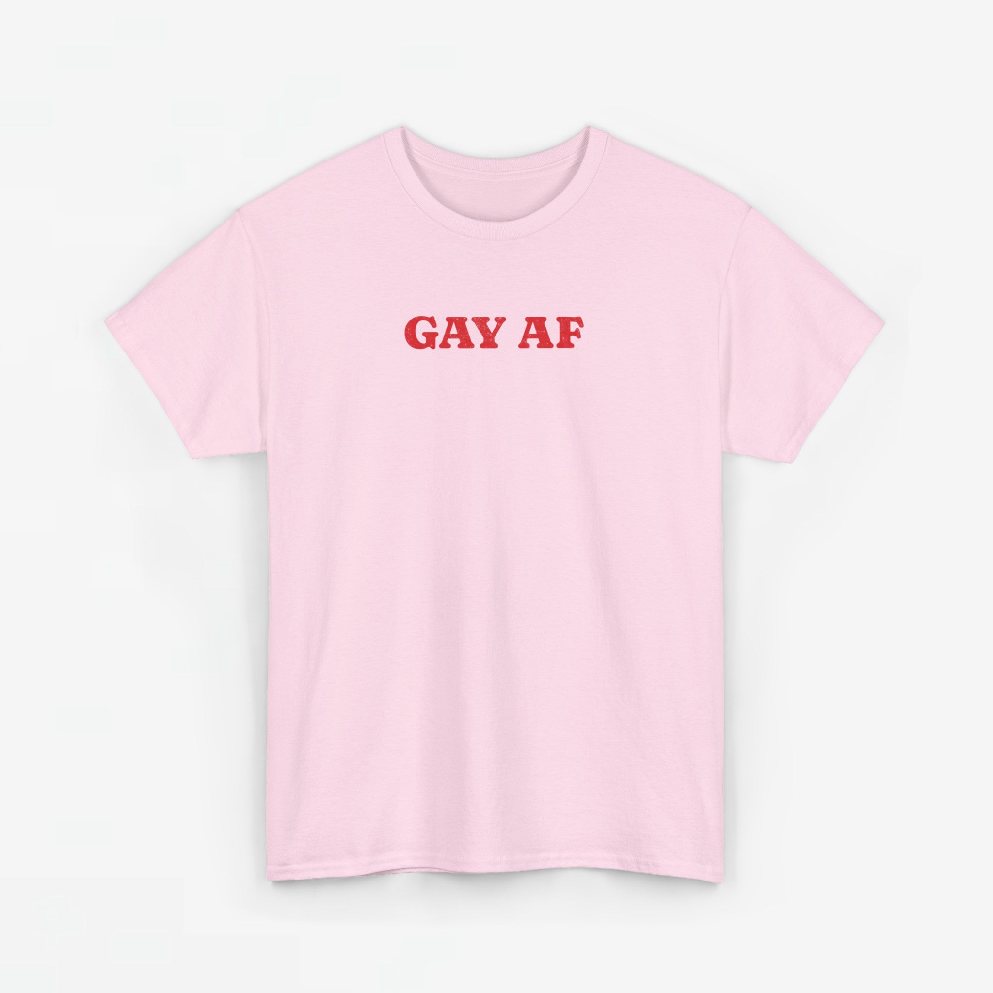Gay Pride T-shirt -  Gay AF - Oversized Tee