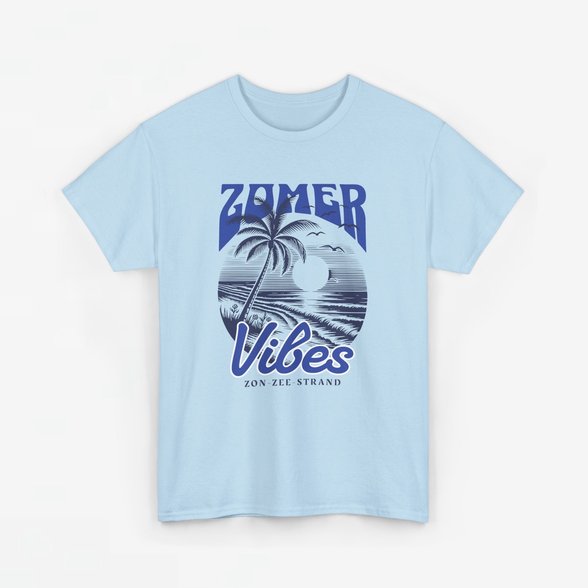 Heren Zomer Oversized T-shirt met print - Zomer Vibes #3