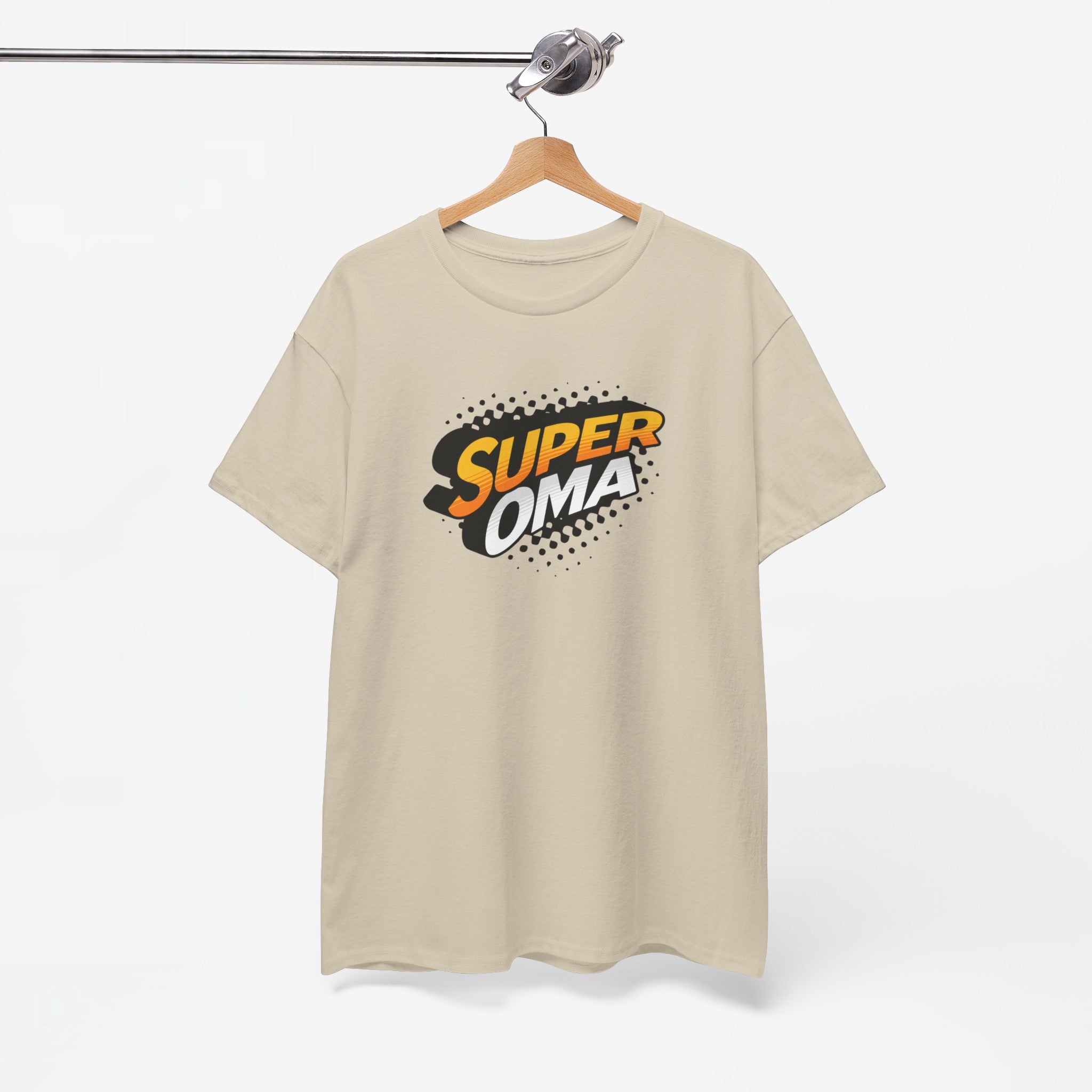 Moederdag Mama Cadeau - T-shirt - Super Oma - Oversized - #81