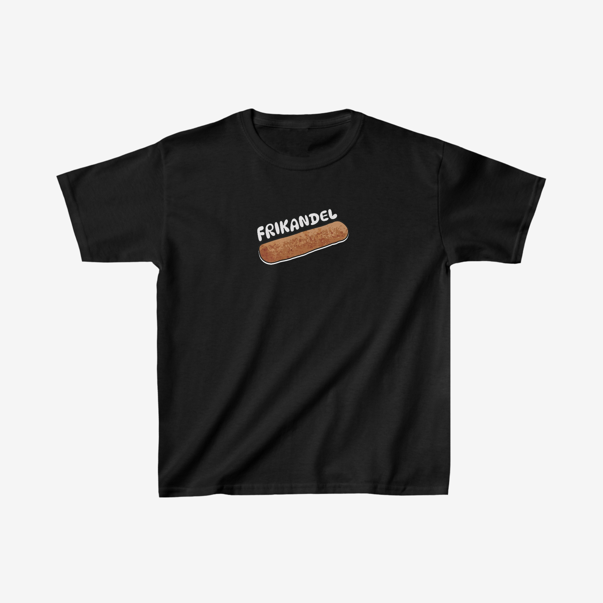 Frikandel Cartoon | Front Print | Koningsdag Kinder T-shirt