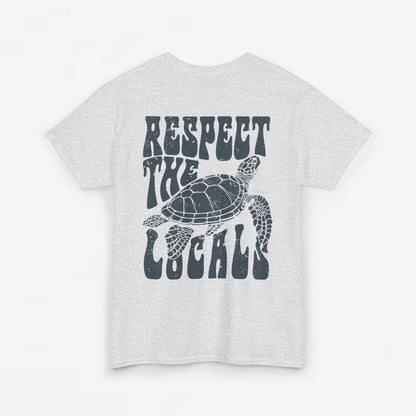 Zomer T-shirt voor Dames - Skrrtshirt Zomervakantie Oversized Tee #11 - Respect the locals