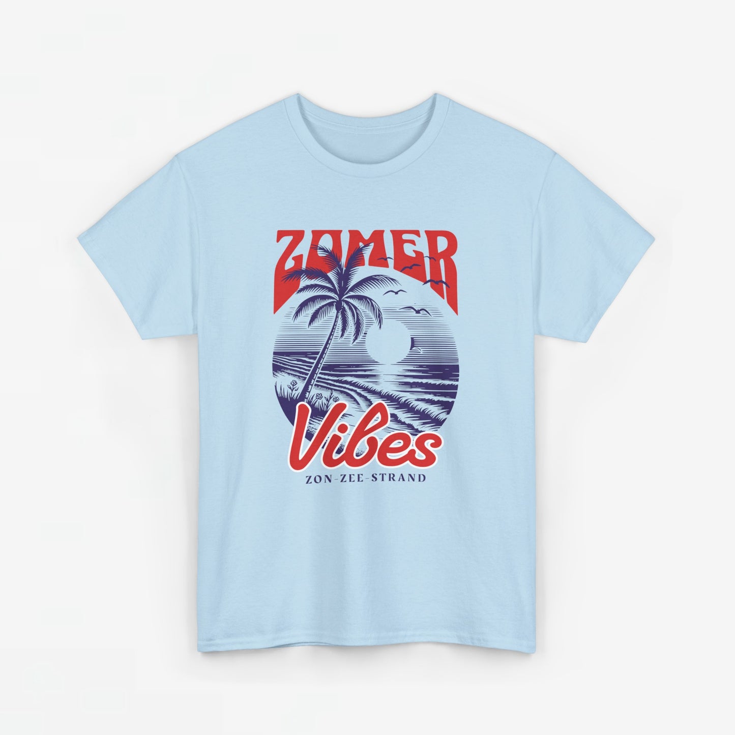 Dames Zomer Oversized T-shirt met print - Zomer Vibes #1