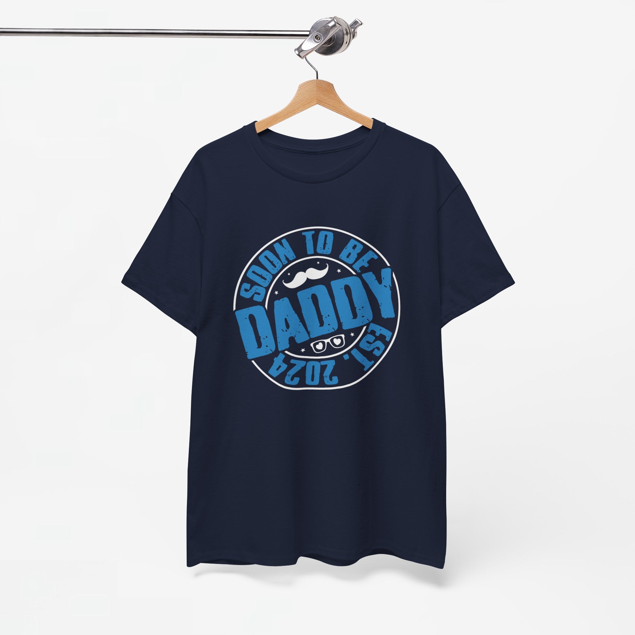 Vaderdag Papa Cadeau - T-shirt - Soon to be Daddy EST 2024 - Oversized #29