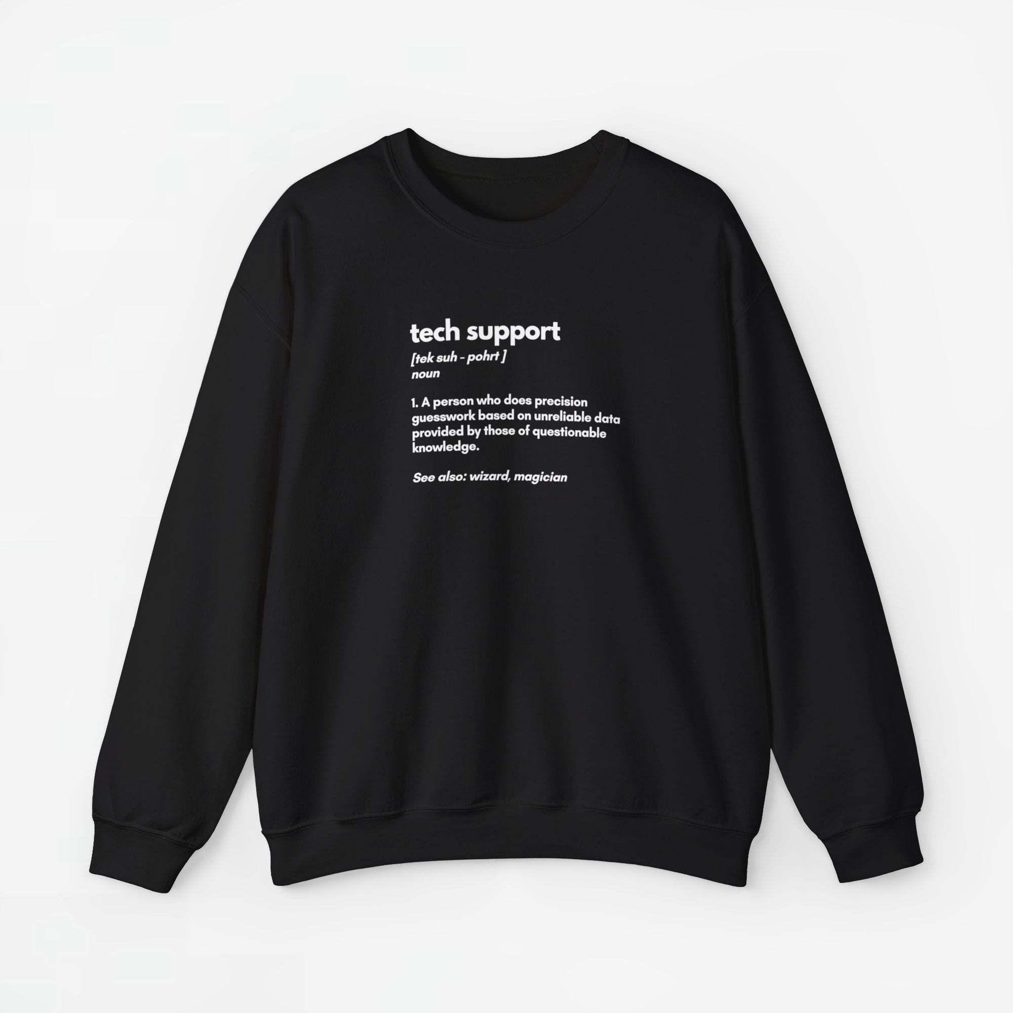 Tech support - ICT Beroep - Trui met Print voor Hem / Haar
