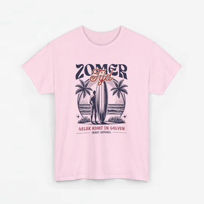 Dames Zomer Oversized T-shirt met print - Zomer Tijd