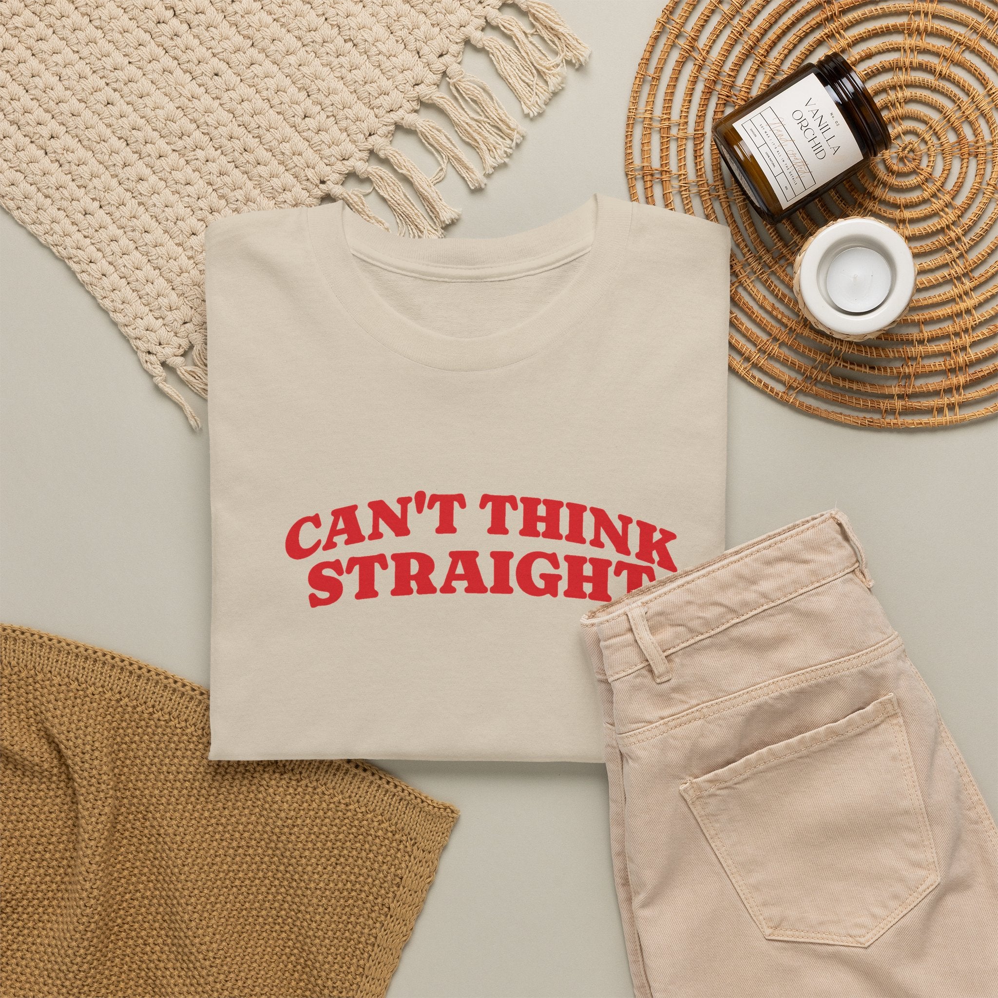 Gay Pride T-shirt -  Can't Think Straight | SkrrtShirt