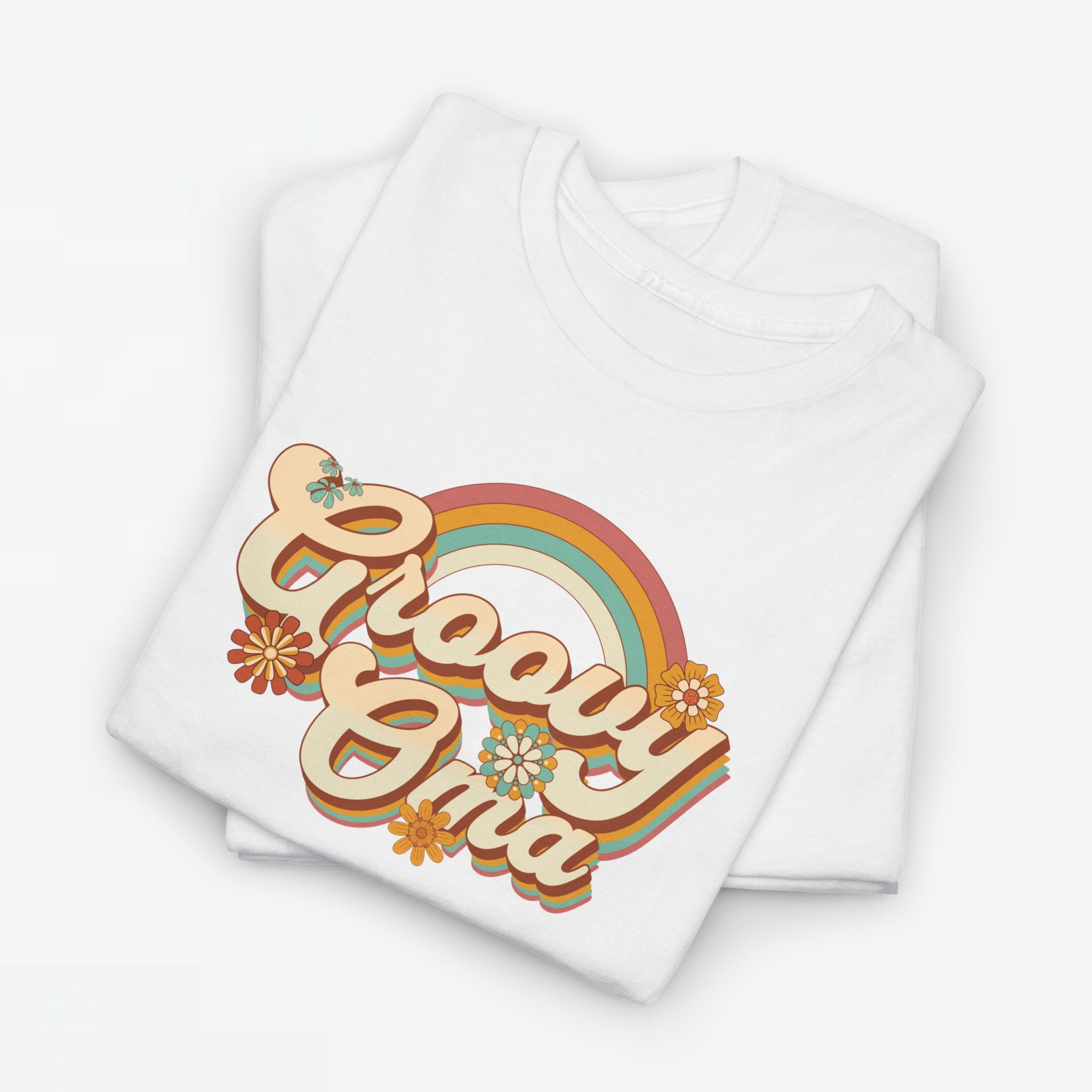 Moederdag Mama Cadeau - T-shirt - Groovy Oma - Oversized - #77