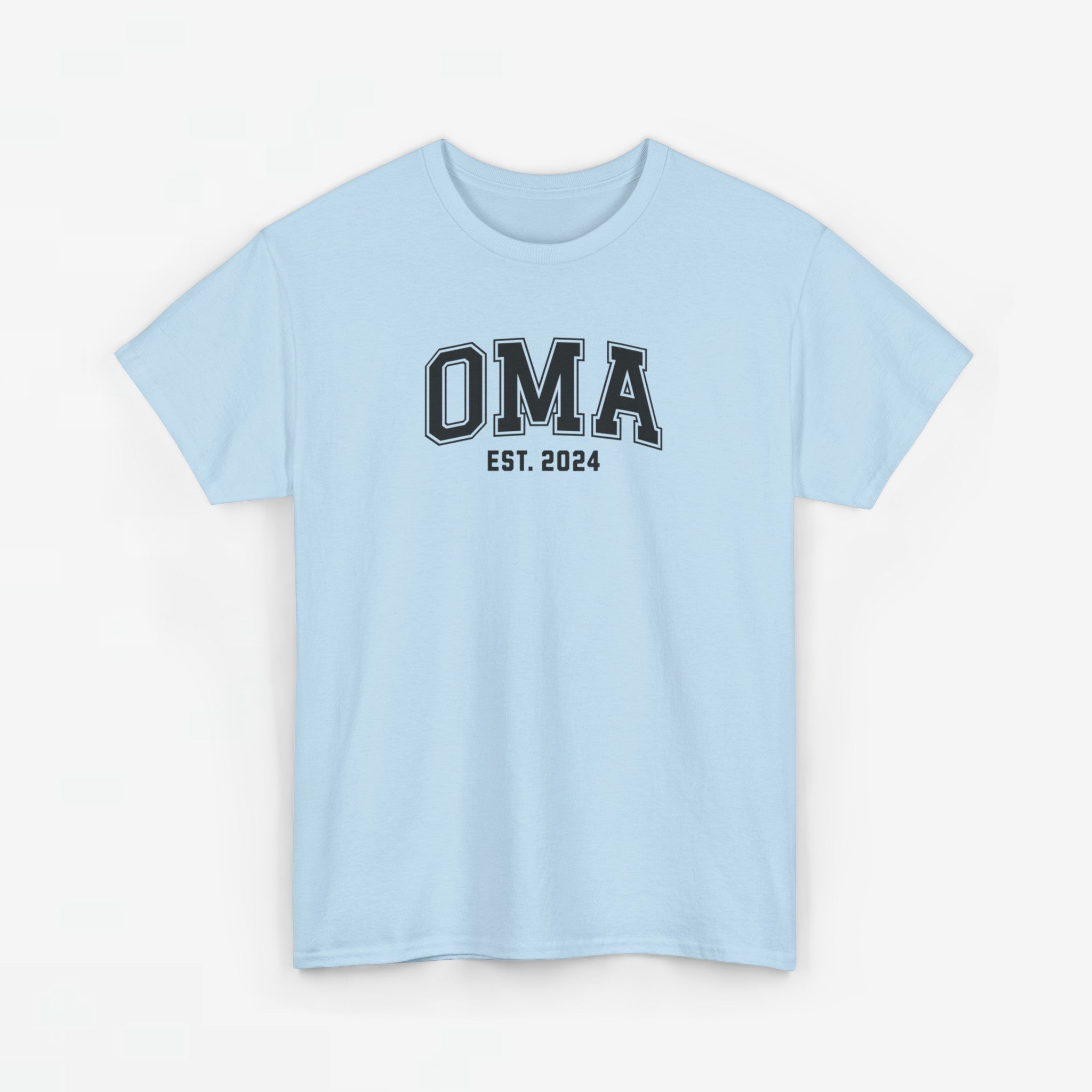 Gepersonaliseerde Moederdag Mama Cadeau - T-shirt - OMA - EST [Jaar]