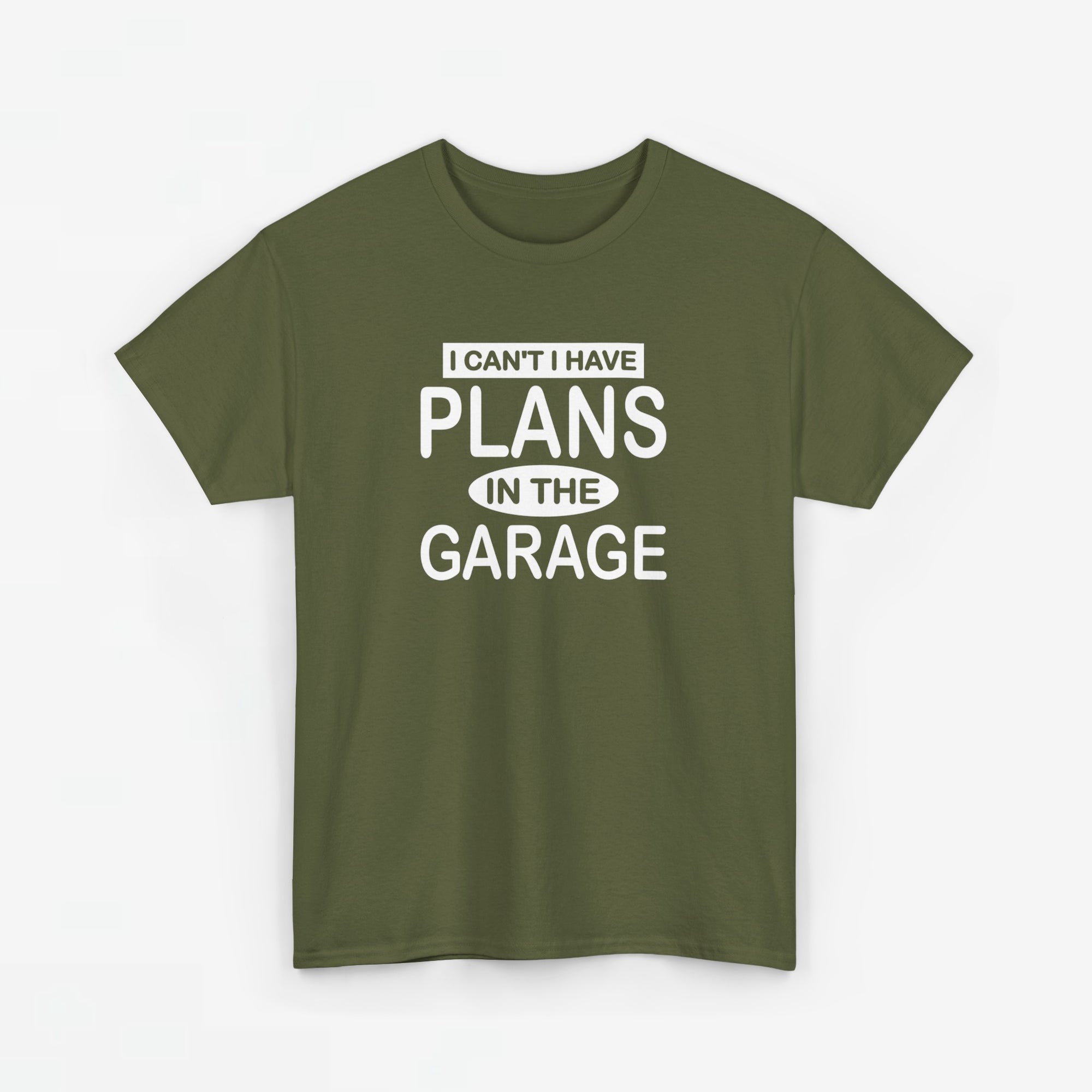 Vaderdag Papa Cadeau - T-shirt - I can't, I have plans in the garage - Oversized #51