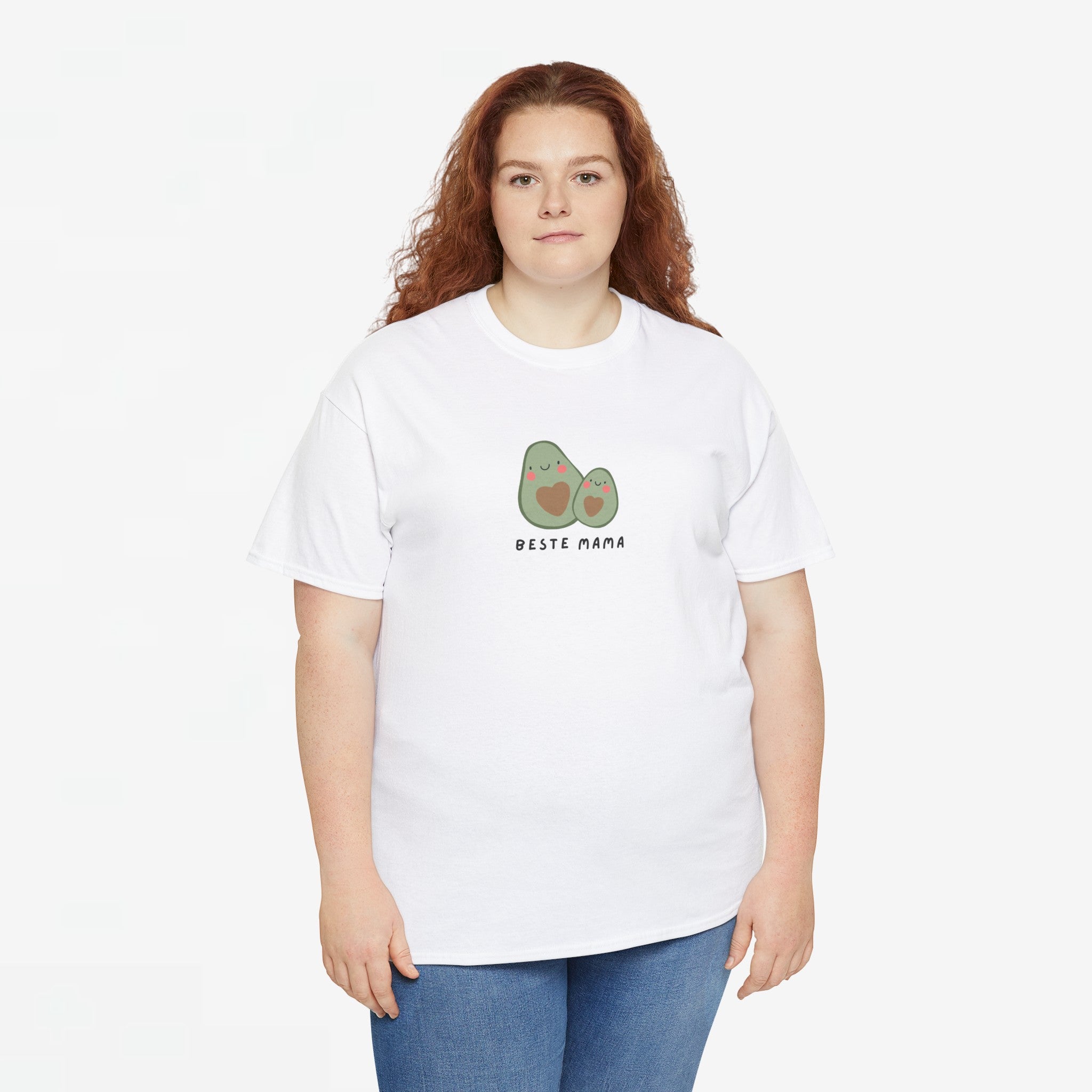 Moederdag Mama Cadeau - T-shirt - Beste Mama Avocado - Oversized - #18