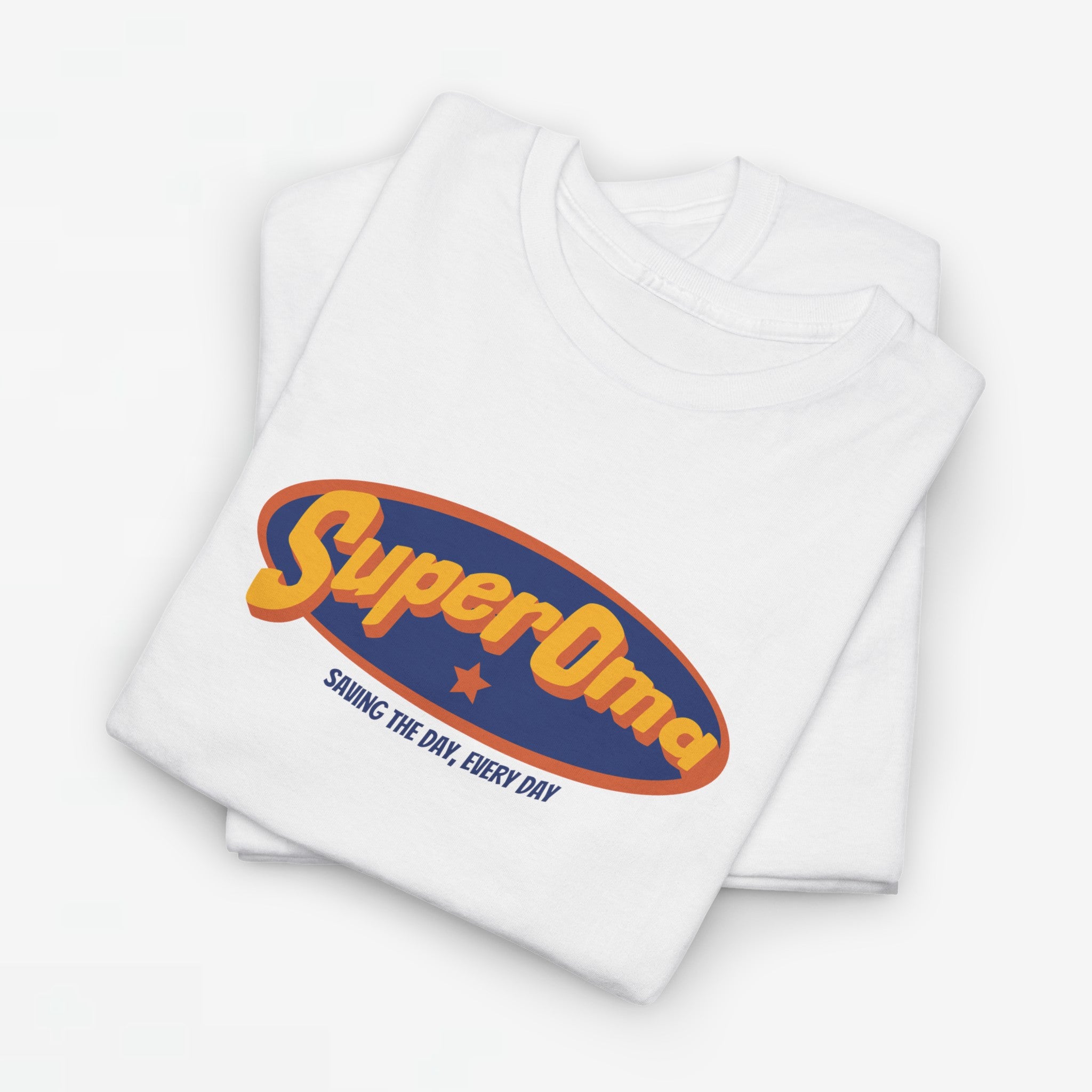 Moederdag Mama Cadeau - T-shirt - Super Oma - Oversized - #71