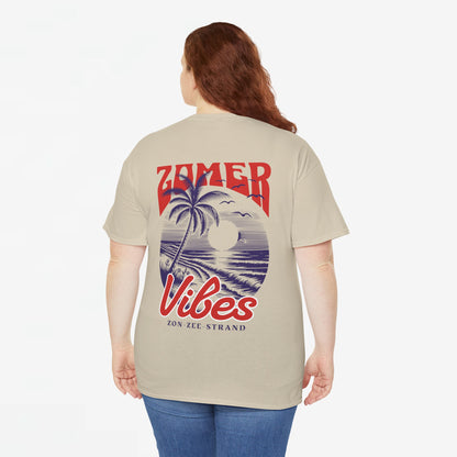 Zomer T-shirt voor Dames - Skrrtshirt Zomervakantie Oversized Tee #1 - Zomer Vibes