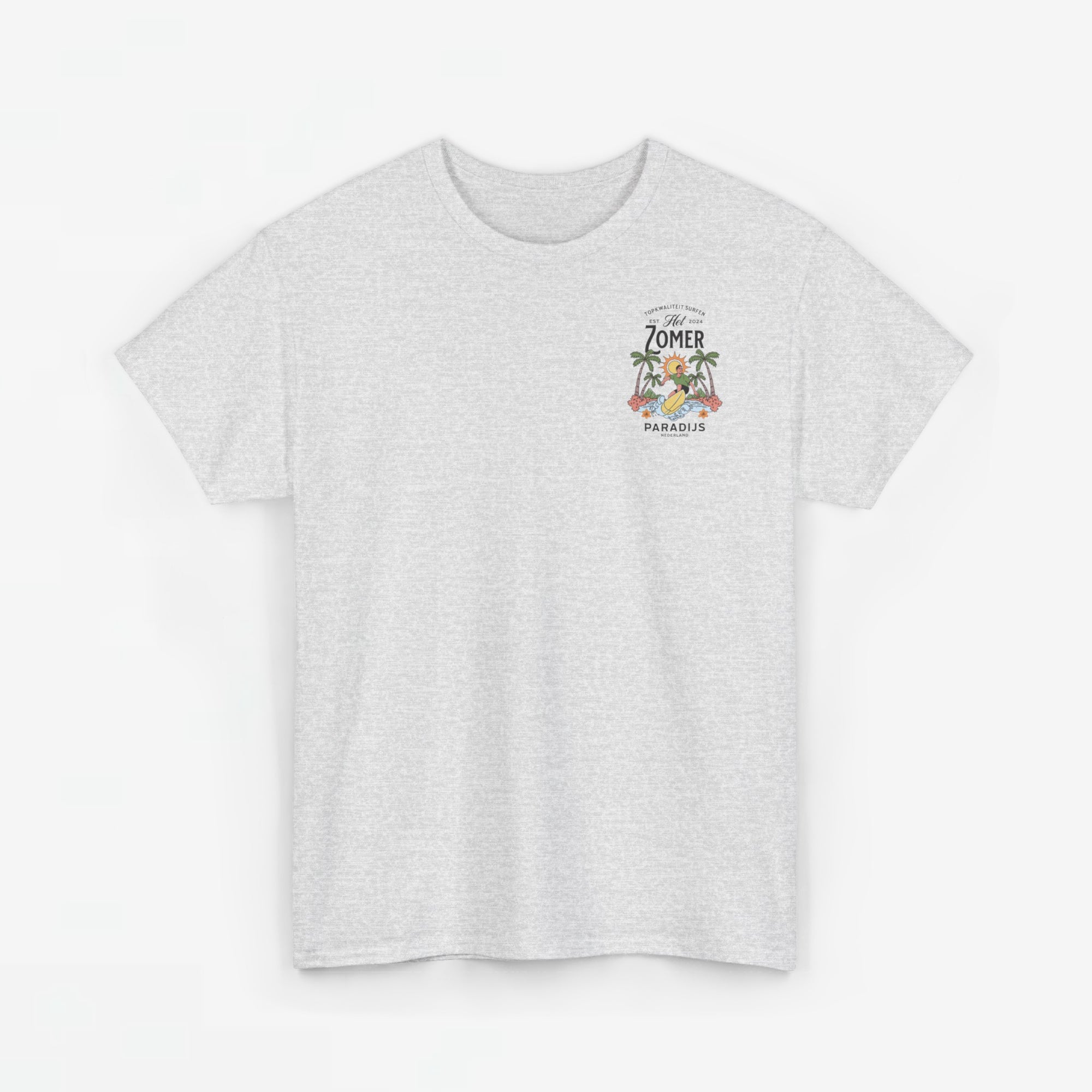 Zomer T-shirt voor Heren - Skrrtshirt Zomervakantie Oversized Tee #10 - Zomer Paradijs