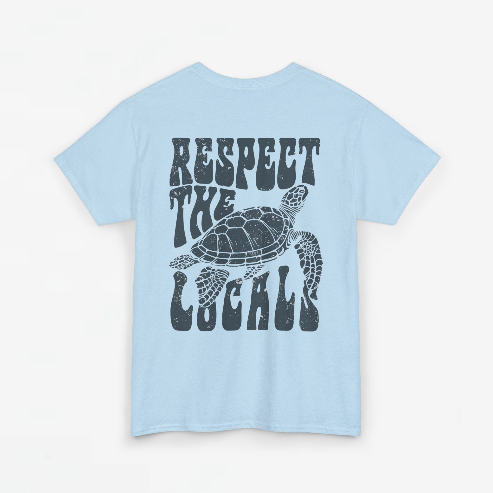 Zomer T-shirt voor Dames - Skrrtshirt Zomervakantie Oversized Tee #11 - Respect the locals