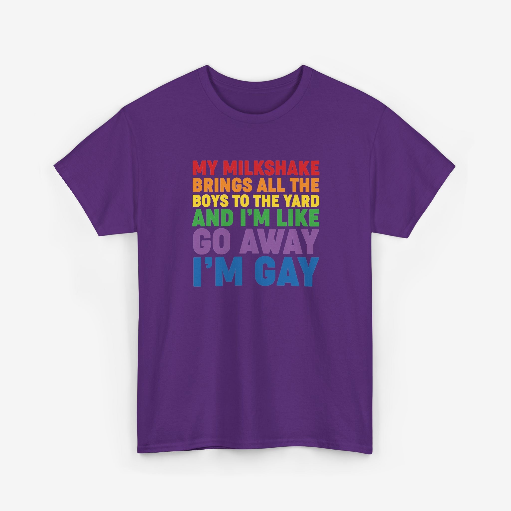 Gay Pride T-shirt - Go Away I'm Gay | SkrrtShirt