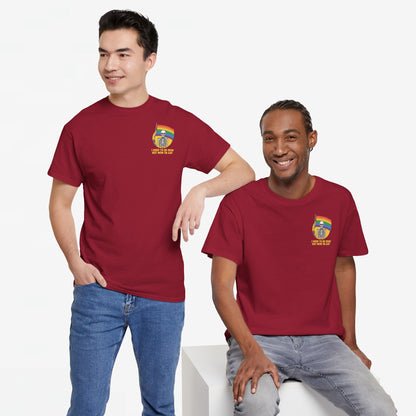 Gay Pride T-shirt - Skelet I used to be dead but now I'm Gay - Back Print - Oversized #78