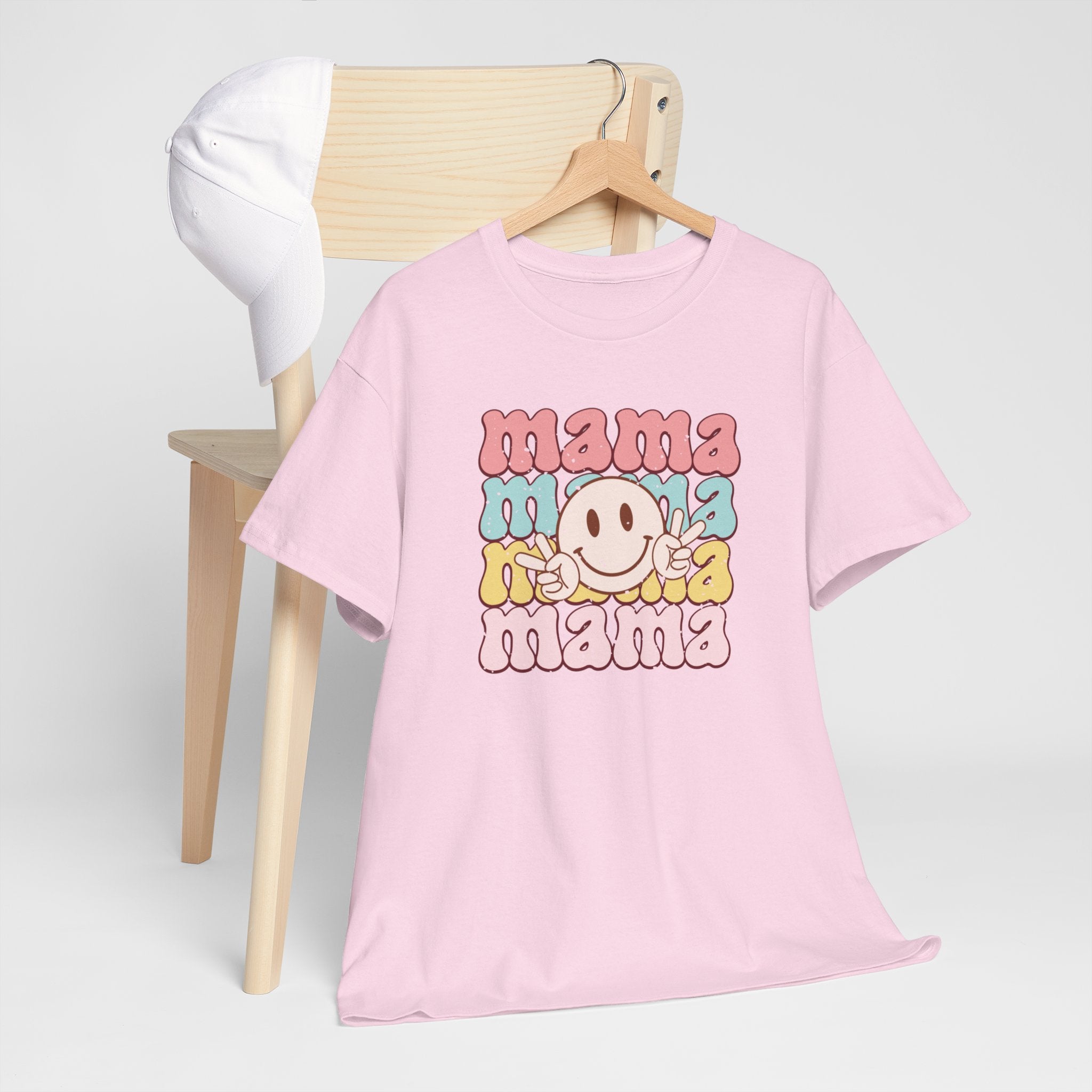 Moederdag Mama Cadeau - T-shirt - Happy Mama - Oversized - #53