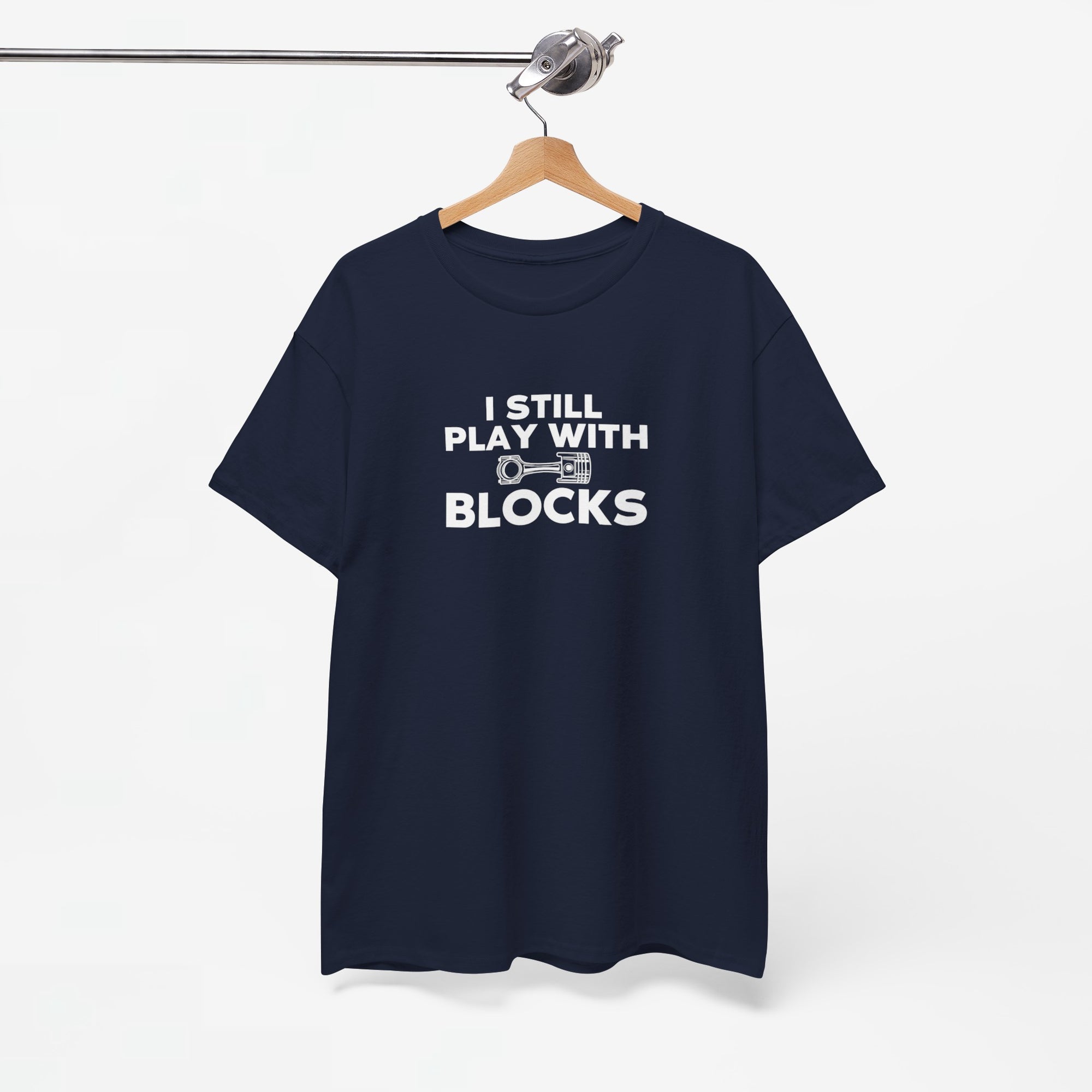 Vaderdag Papa Cadeau - T-shirt - I still play with blocks - Oversized #57