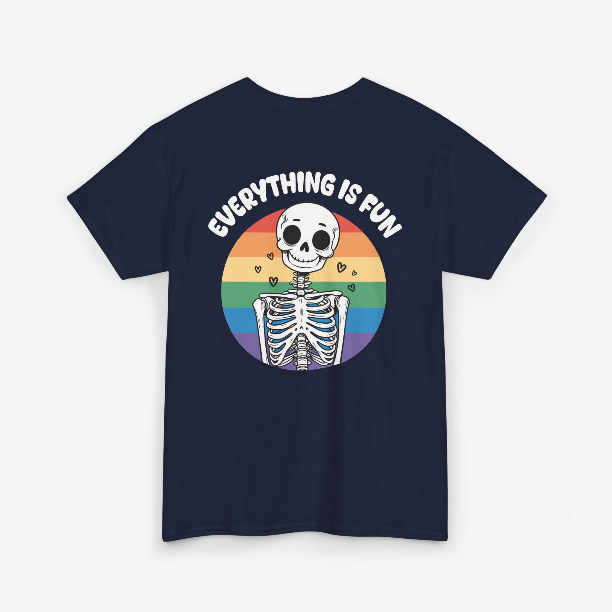 Gay Pride T-shirt - Skelet Everything is Fun | SkrrtShirt