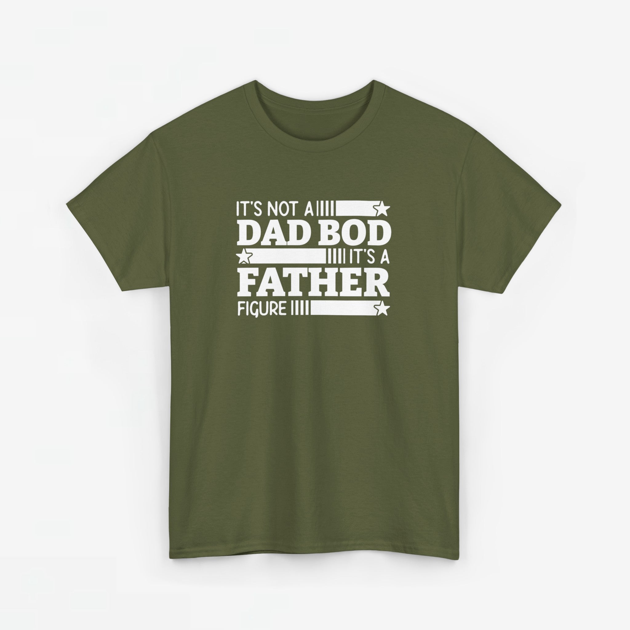 Vaderdag Papa Cadeau - T-shirt - It's Not a Dad Bod, It's a Father Figure - Oversized #19