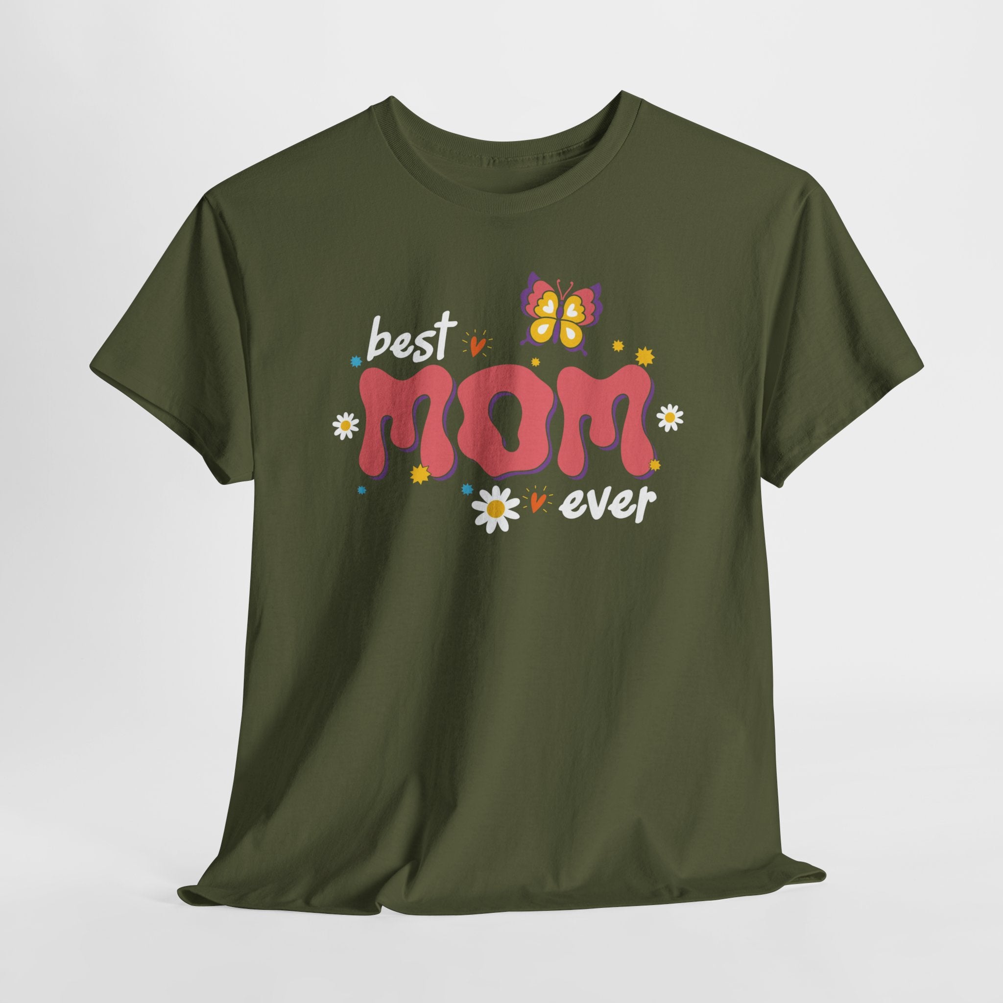 Moederdag Mama Cadeau - T-shirt - Best Mom Ever - Oversized - #39