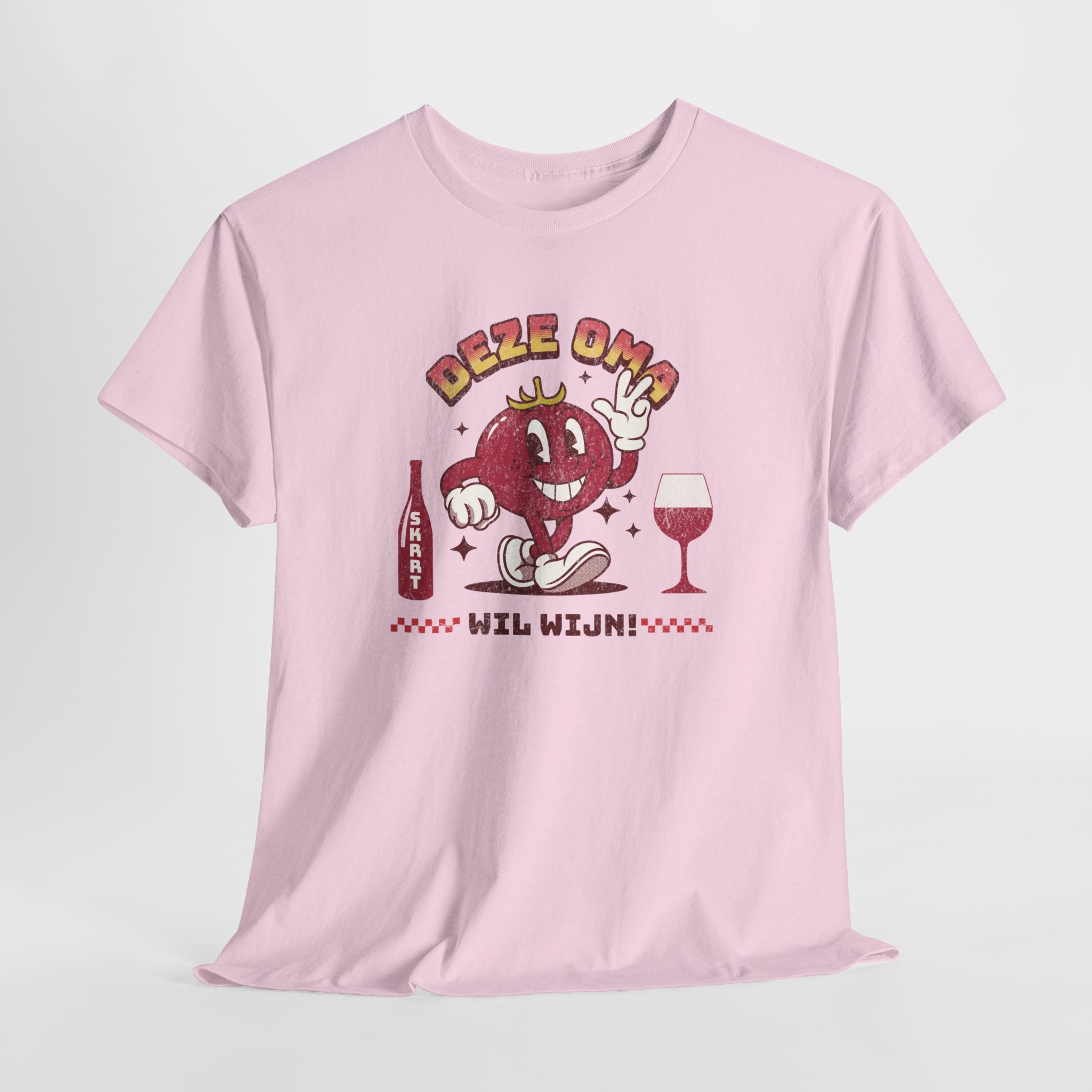 Moederdag Mama Cadeau - T-shirt - Deze Oma Wil Wijn - Oversized - #98