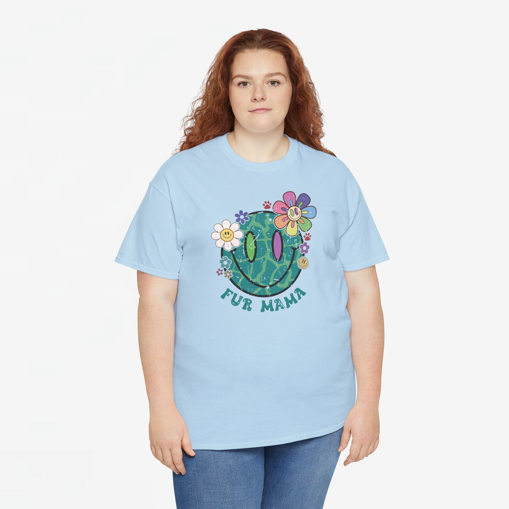 Moederdag Mama Cadeau - T-shirt - Fur Mama - Oversized - #59