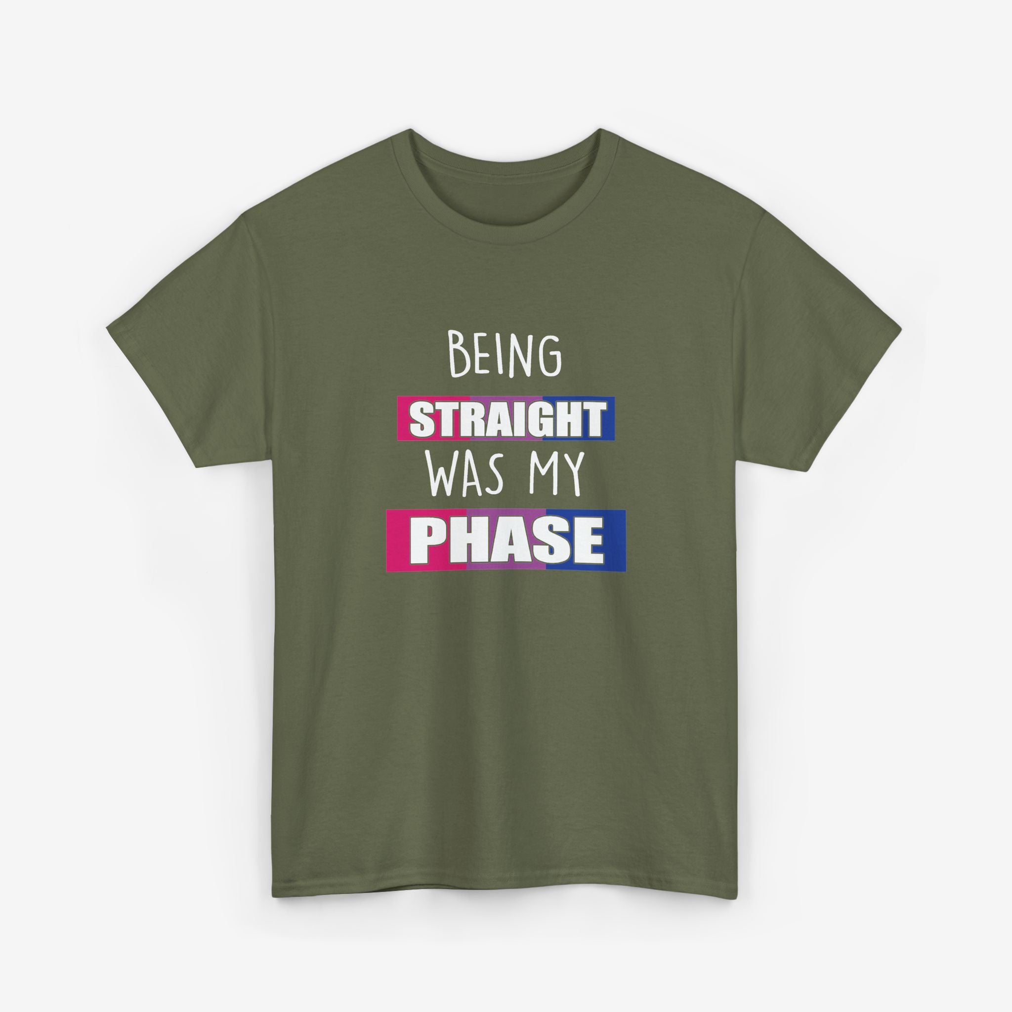 Gay Pride T-shirt - Being Straight Was My Phase | SkrrtShirt