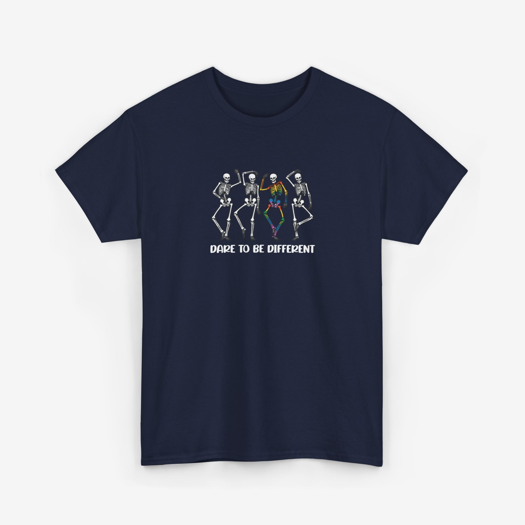 Gay Pride T-shirt - Skelet Dare to be different | SkrrtShirt