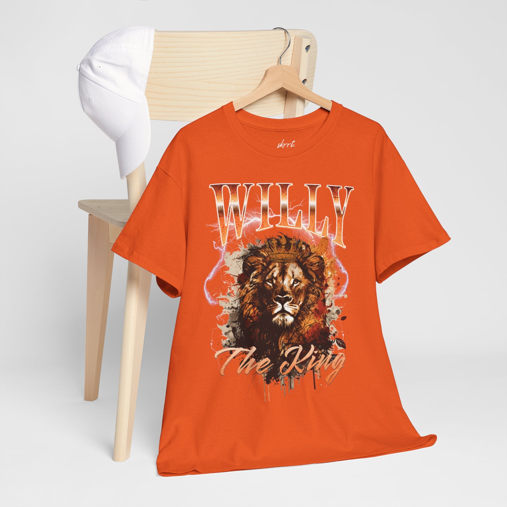 Willy The King 90s Vintage Bootleg | Front Print | Koningsdag T-shirt | Retro | Oversized