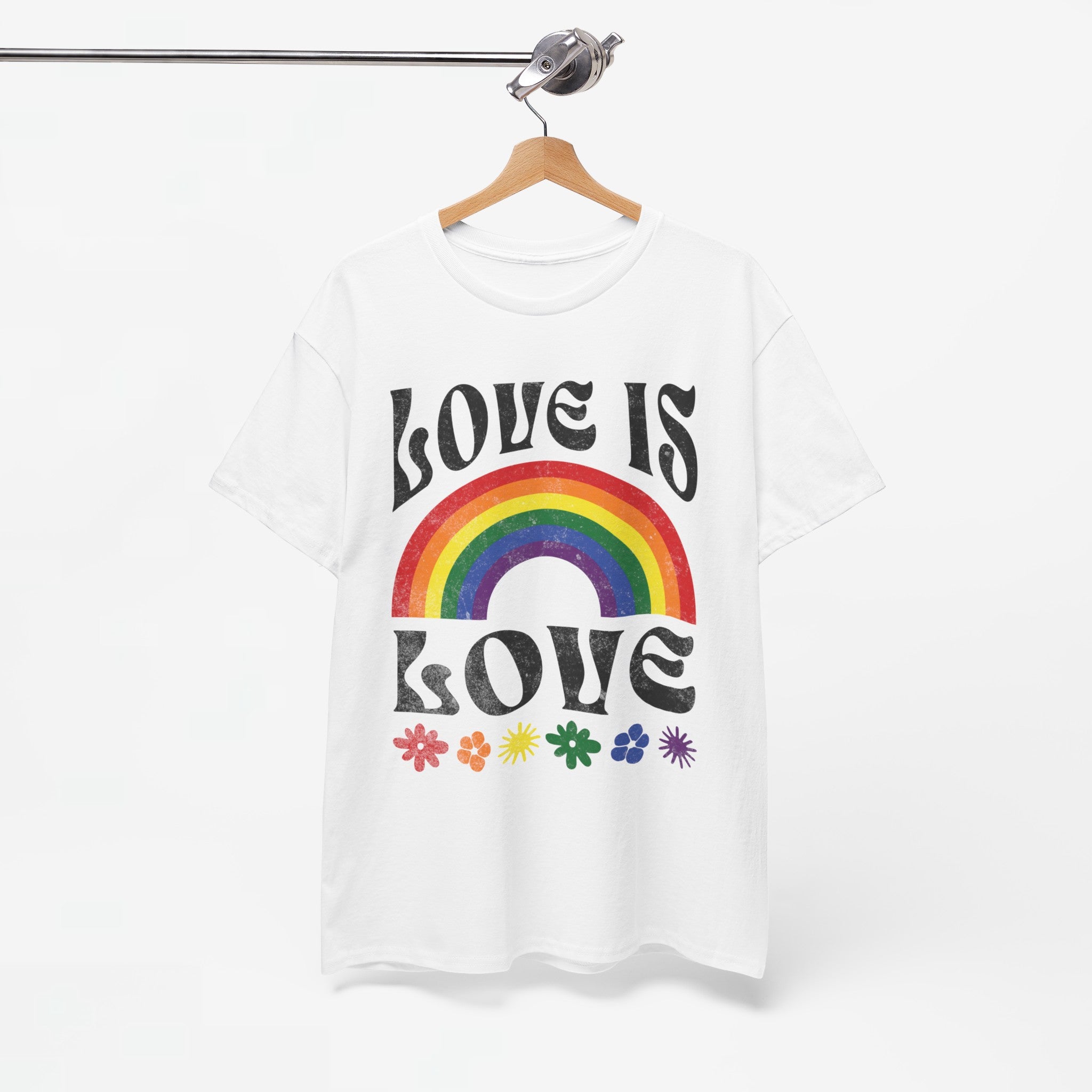 Gay Pride T-shirt - Love is love- Oversized #53