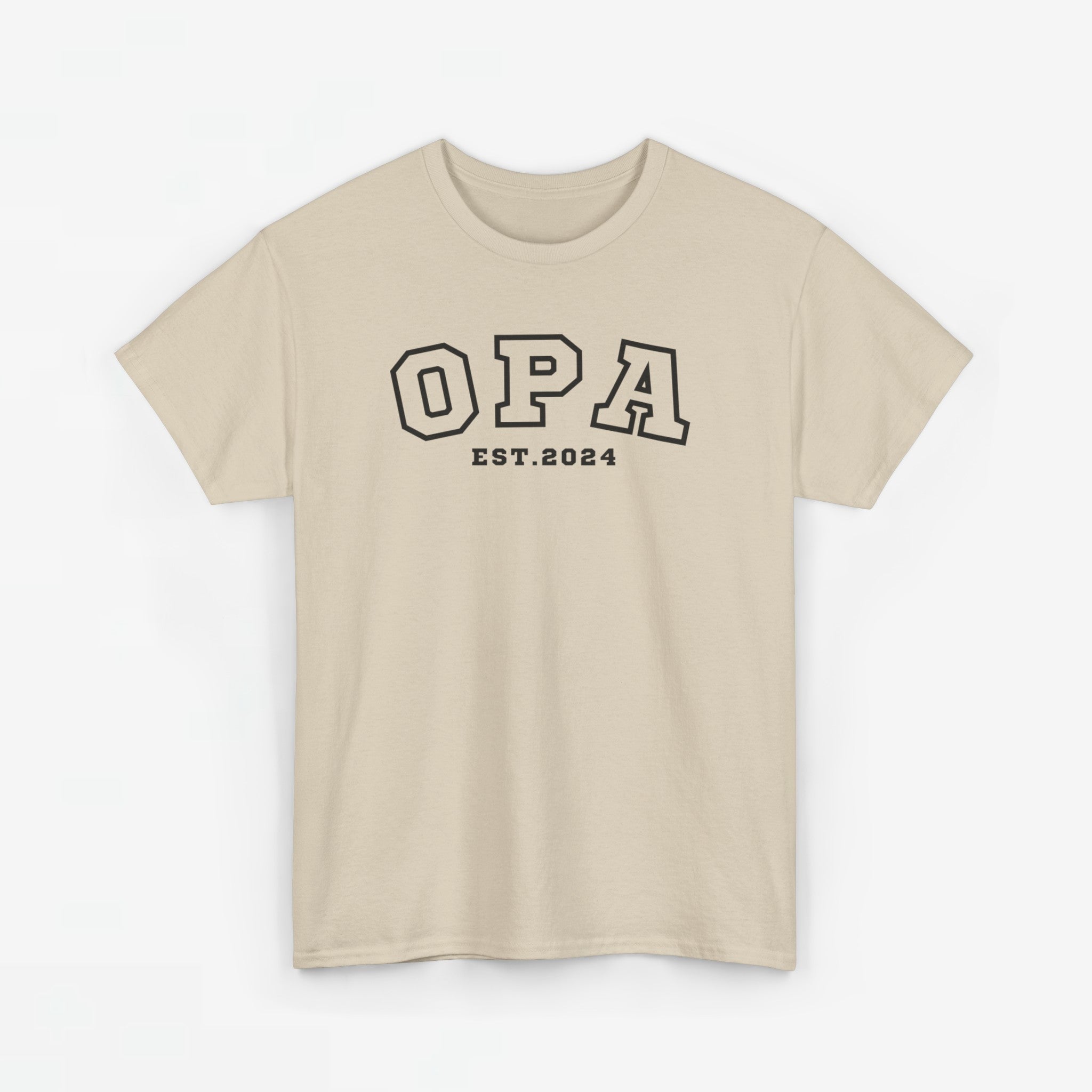 Gepersonaliseerd Opa T-shirt met EST jaartal
