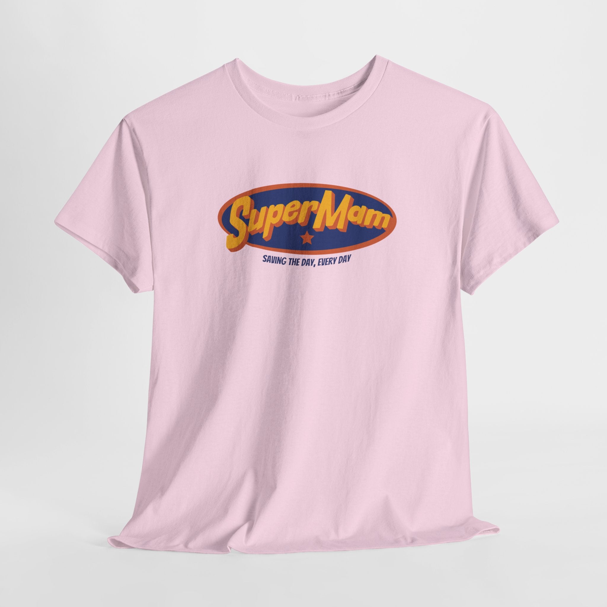 Moederdag Mama Cadeau - T-shirt - Super Mam - Oversized - #70
