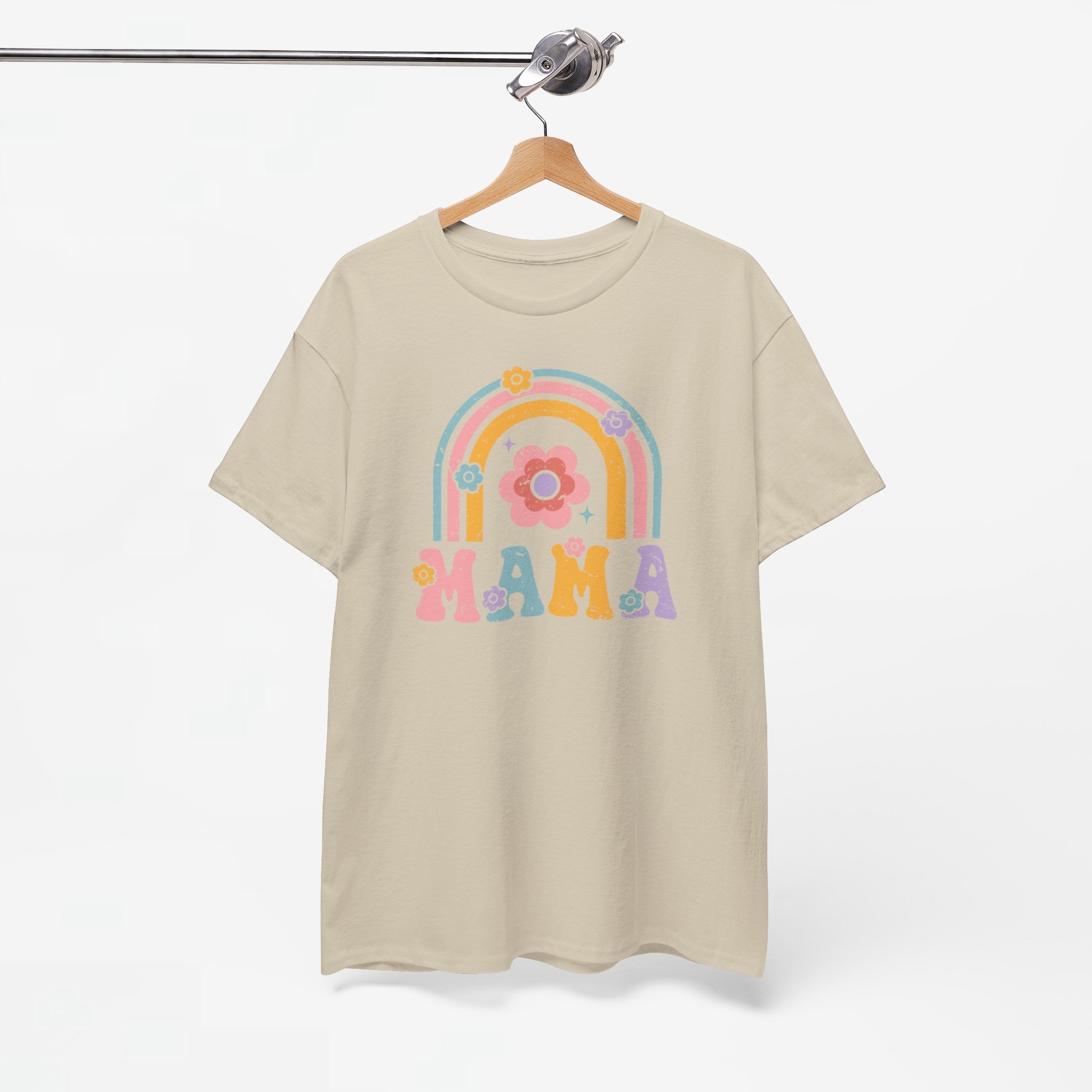Moederdag Mama Cadeau - T-shirt - Rainbow - Oversized - #55