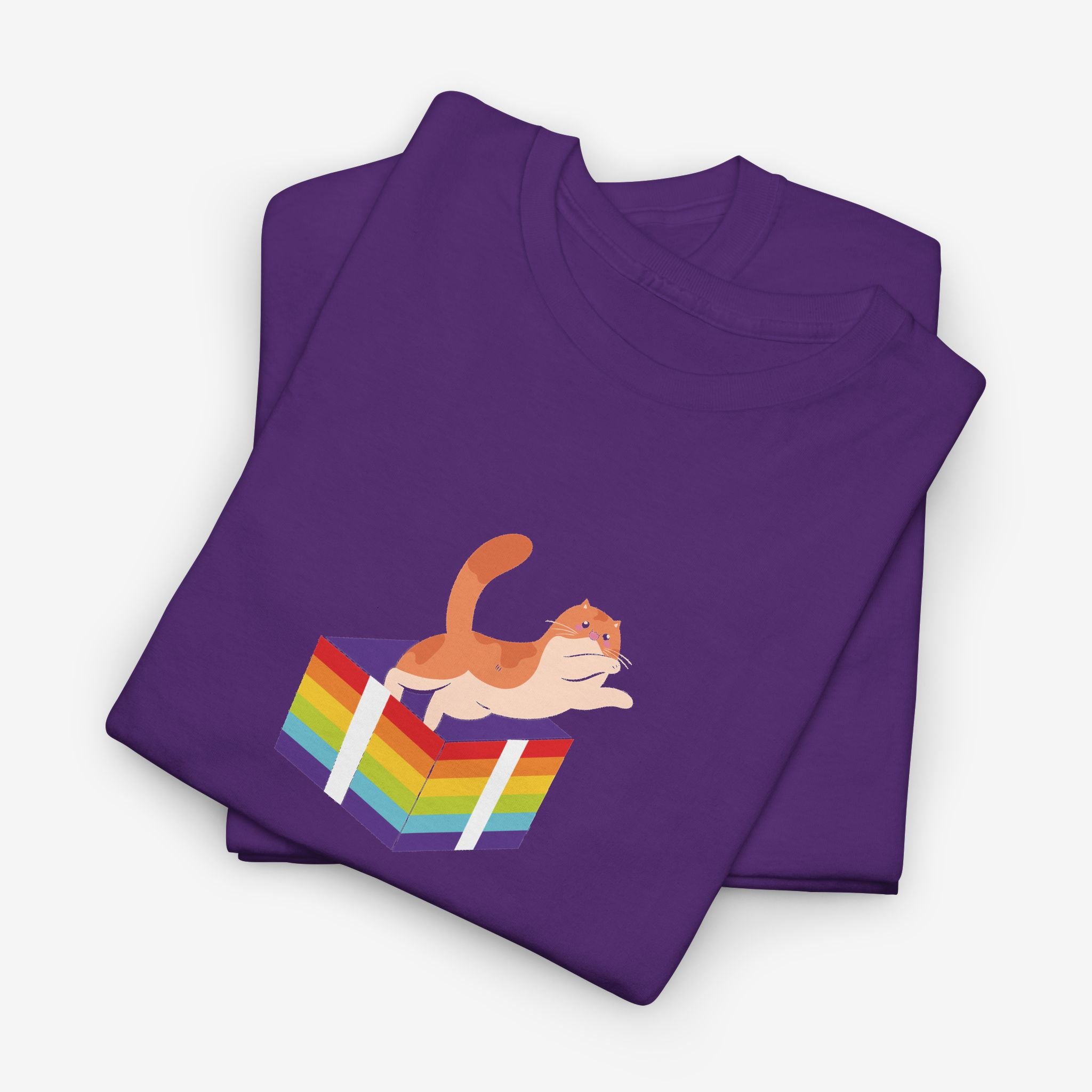 Gay Pride T-shirt - Kat Regenboog | SkrrtShirt