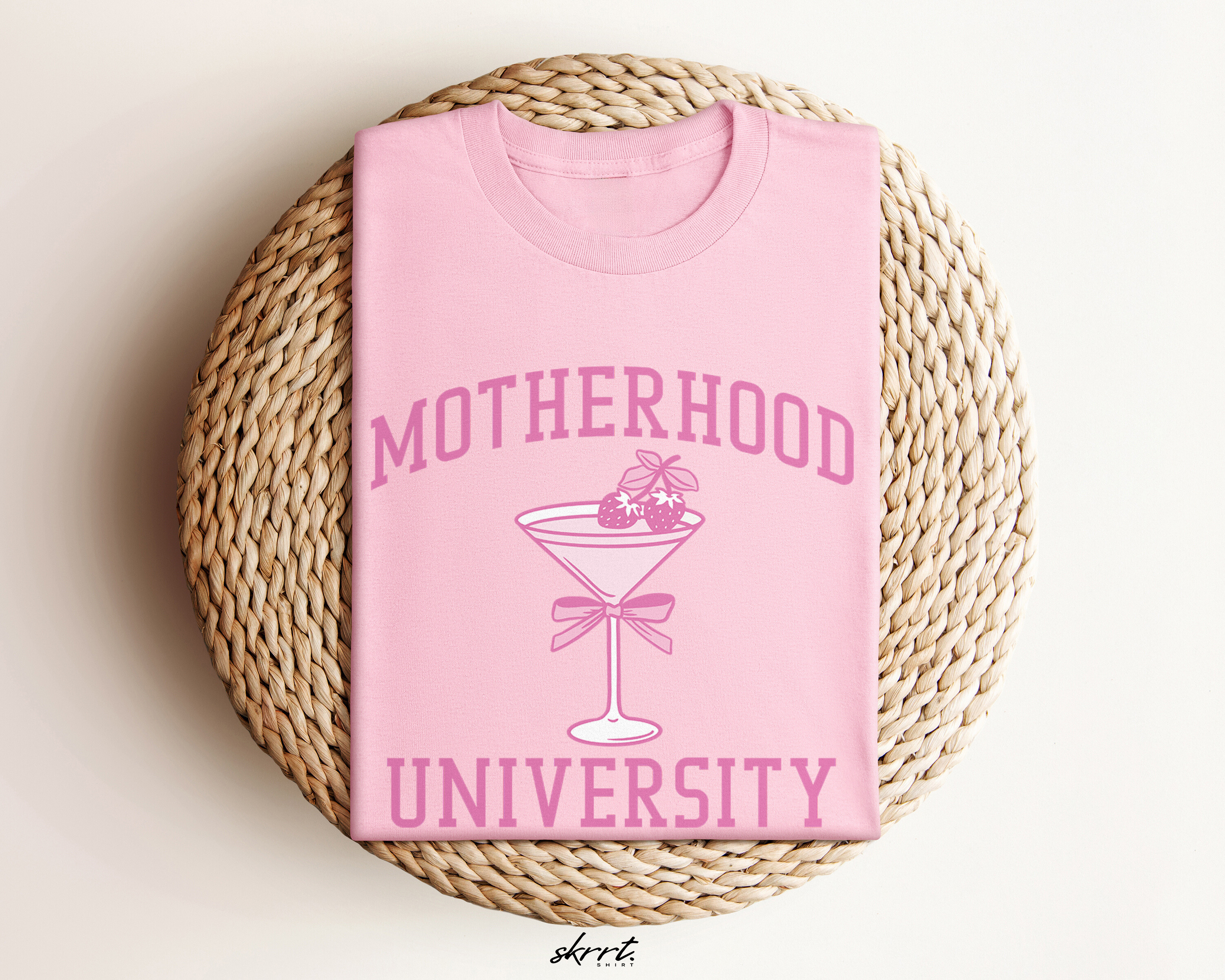 Moederdag Mama Cadeau - T-shirt - Motherhood University - Oversized - #54