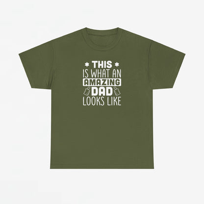 Vaderdag Papa Cadeau - T-shirt - This is what an amazing dad looks like - Oversized #8