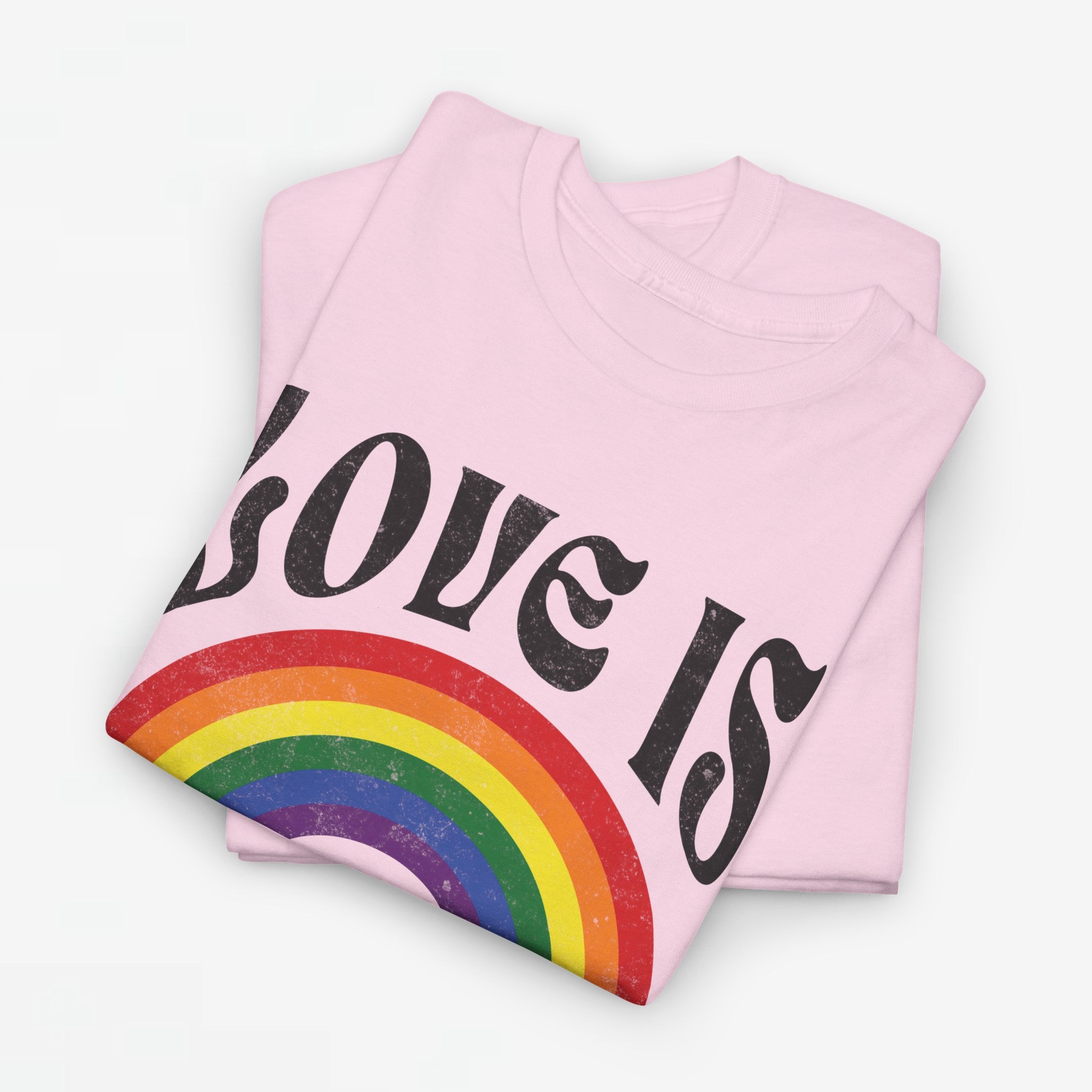 Gay Pride T-shirt - Love is love- Oversized #53